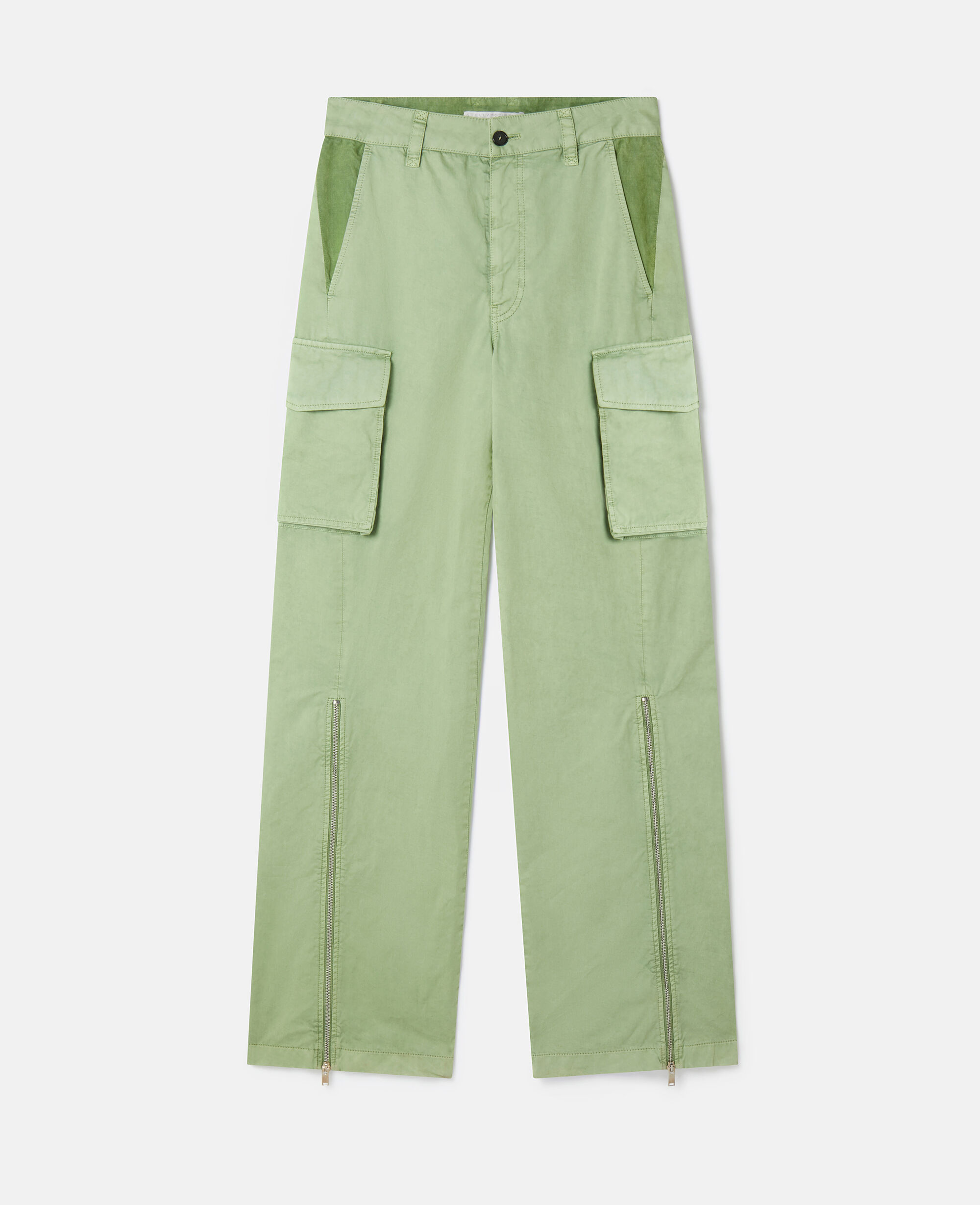ESPRIT - Cotton cargo trousers at our online shop