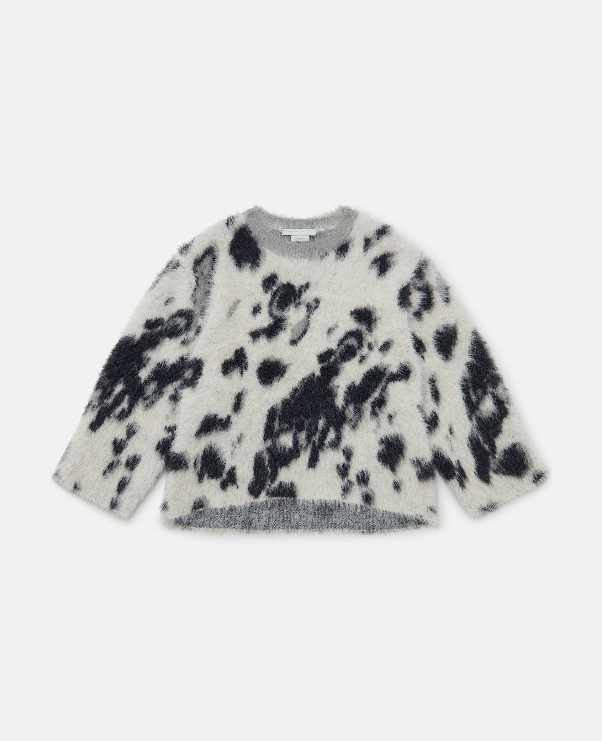 Pull avec motif Appaloosa-Blanc-large image number 0