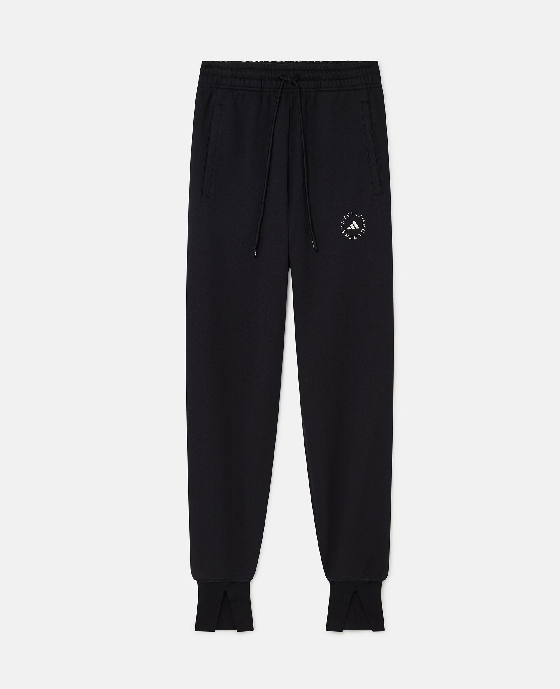 TrueCasuals  Split-Cuff Joggers-Black-large image number 0