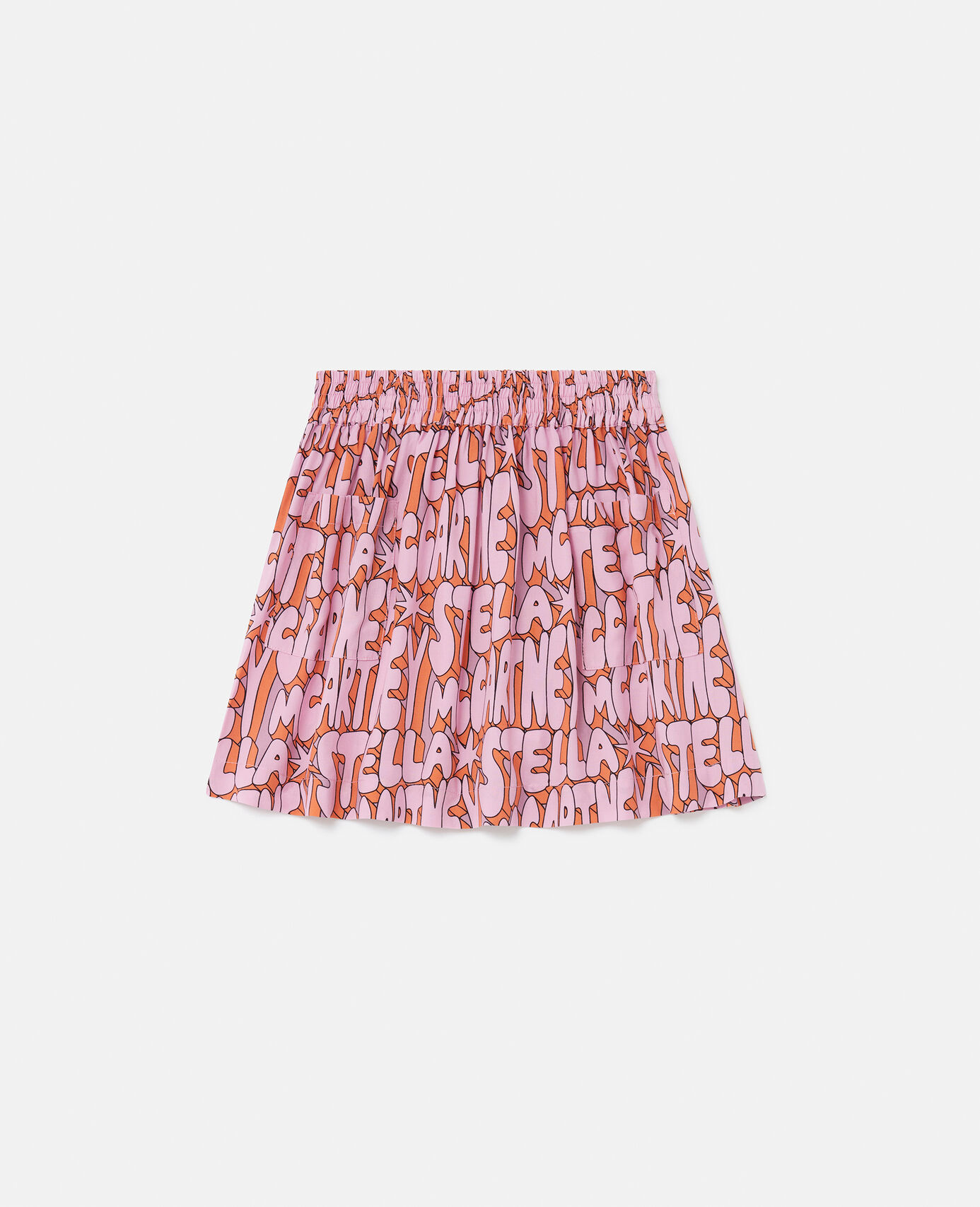 Women Pink multicolour Stella Print Skirt | Stella McCartney MT