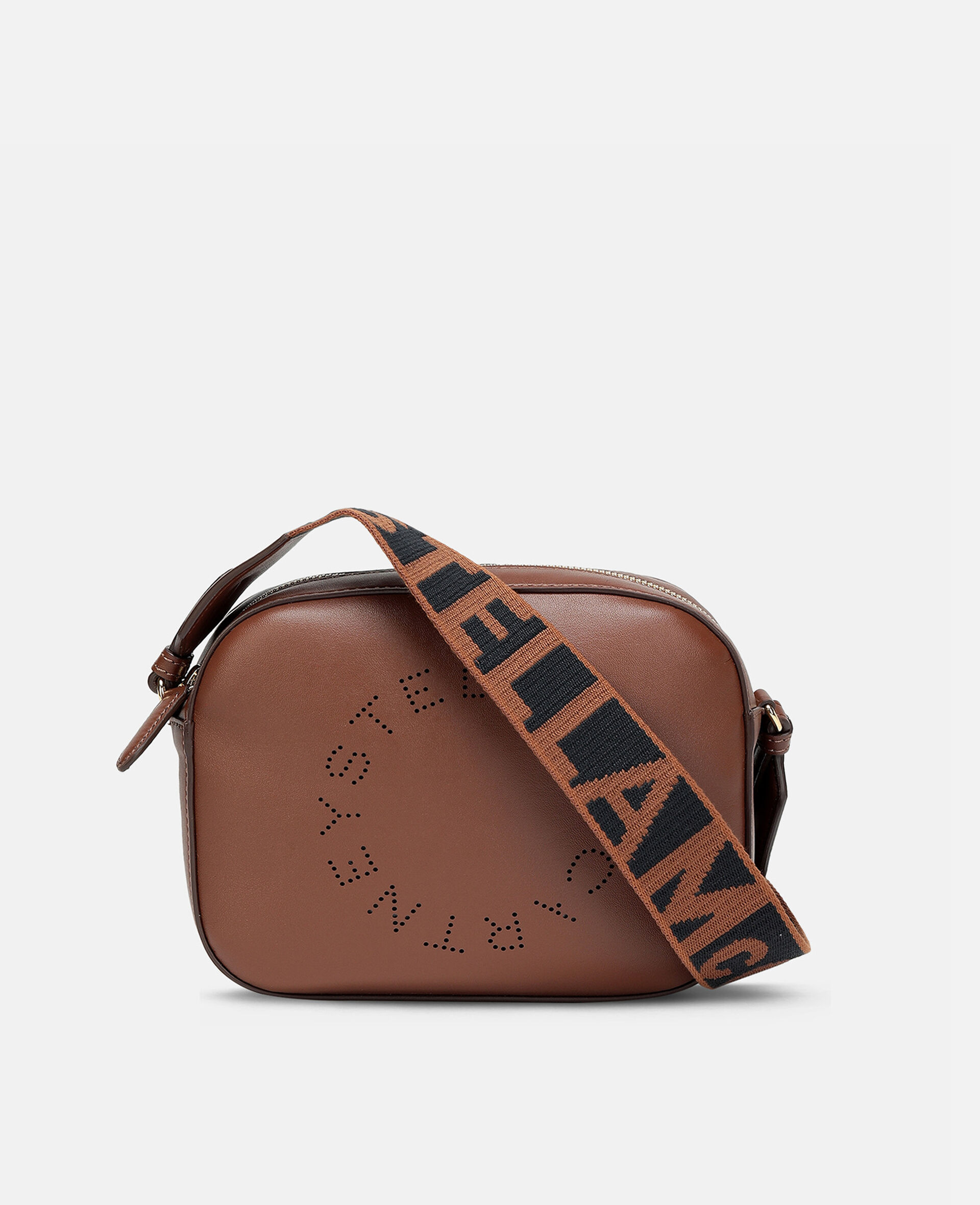 Stella Logo Mini Bag-Brown-large image number 0