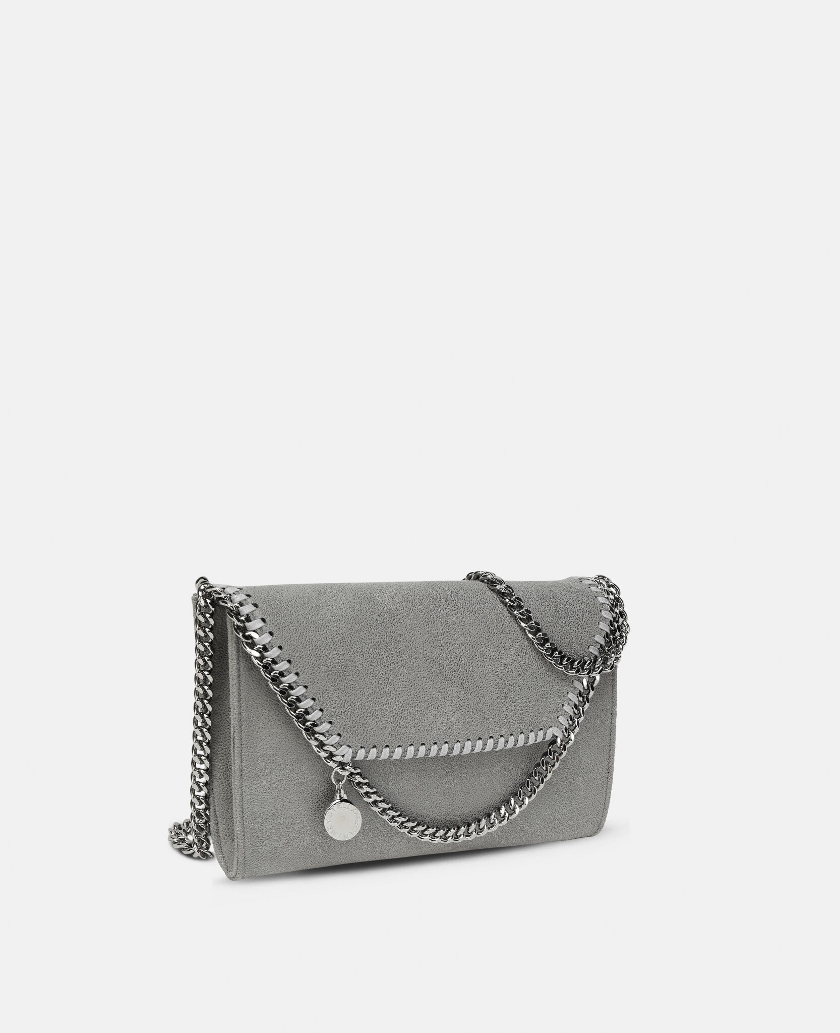 Women Grey Falabella Wallet Crossbody Bag | Stella McCartney US