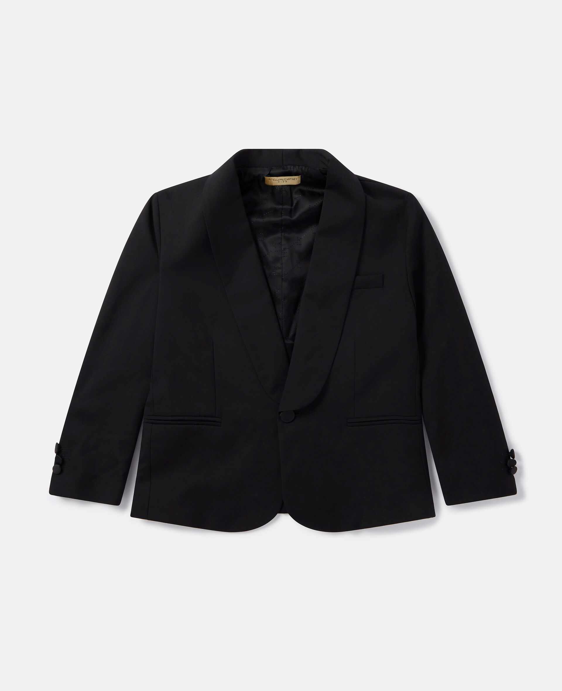 Tuxedo Jacket-Black-large image number 0