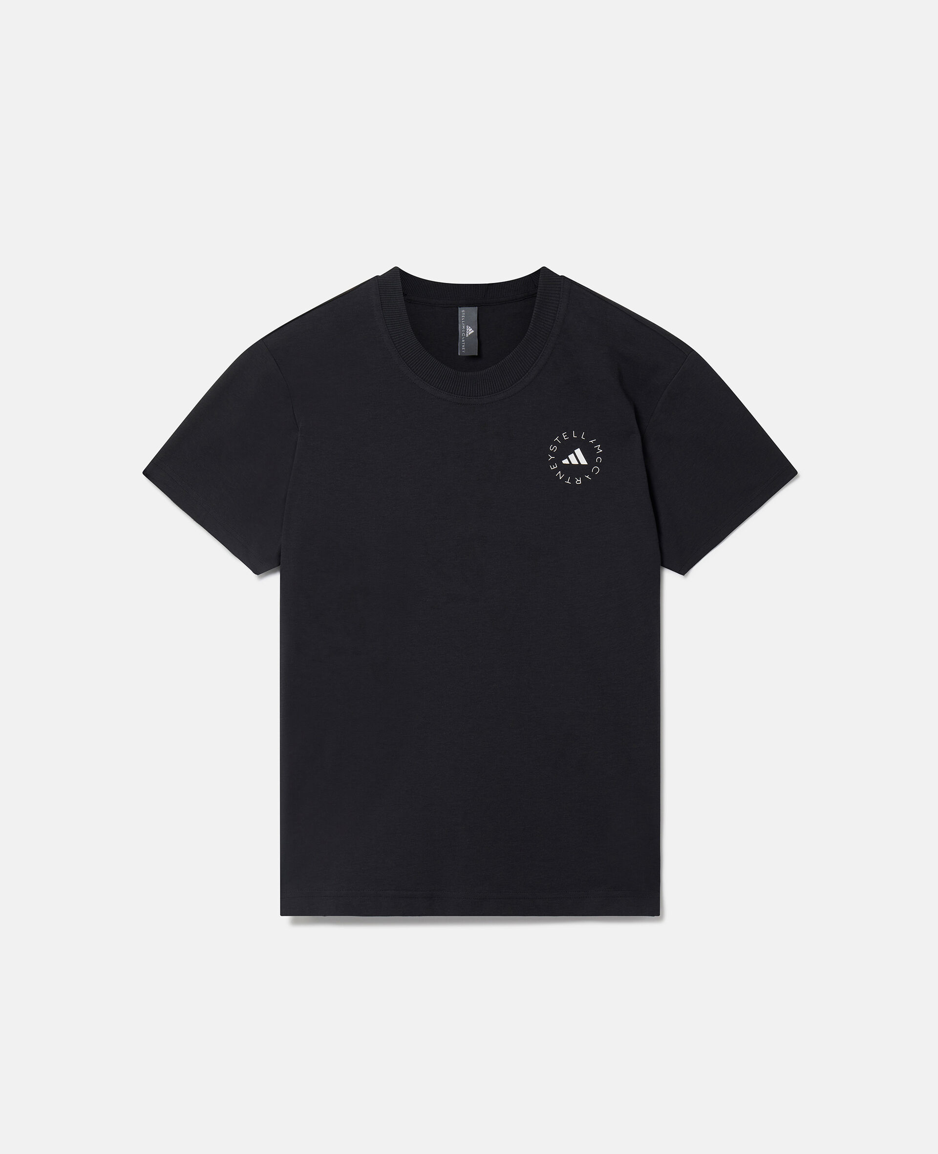 T-Shirt con logo TrueCasuals-Nero-large image number 0