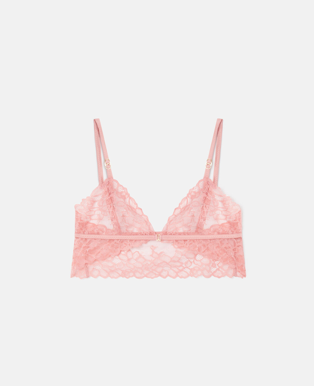 Buy H&M Non-padded underwired satin and lace bra 2024 Online