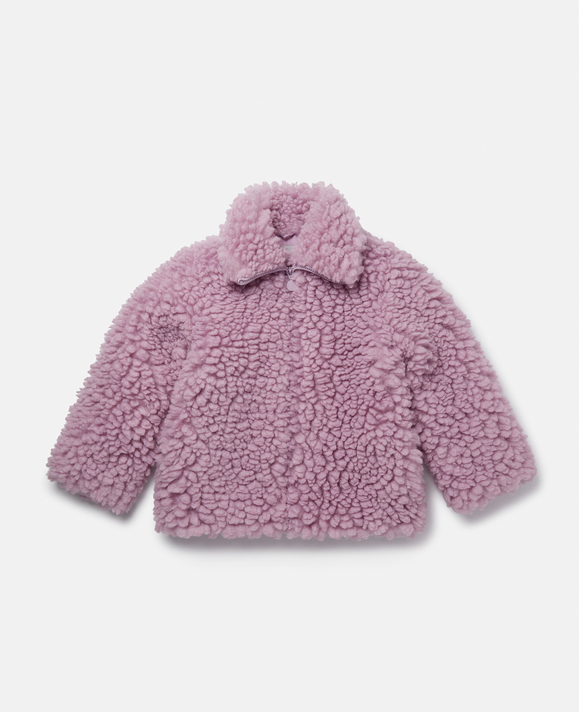 Manteau en peluche teddy-Purple-large image number 0