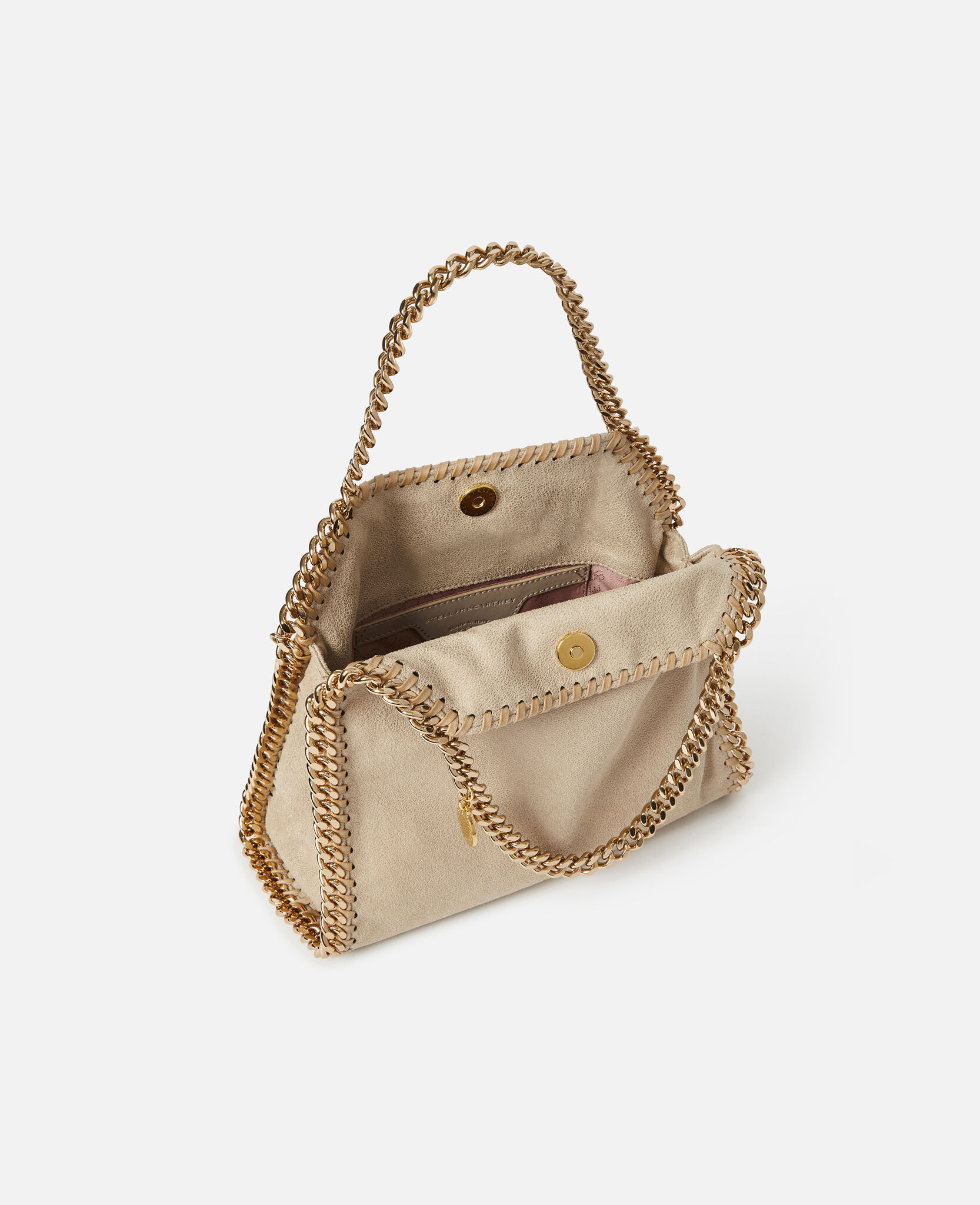 Women Clotted Cream Falabella Mini Tote Bag | Stella McCartney TR