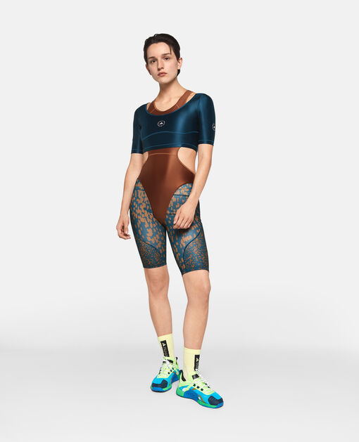 Adidas Stella McCartney Shirt Women Extra Large TrueStrength Yoga Crop Top  Black