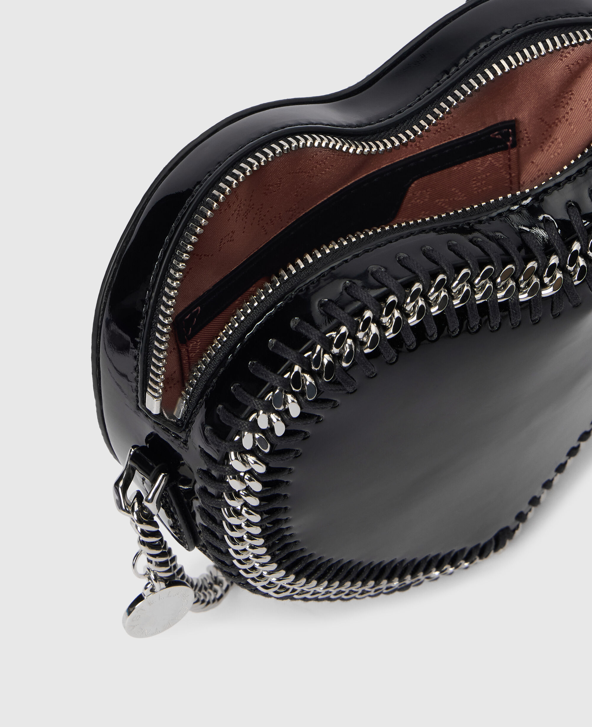 STELLAMcCARTNEY ファラベラ ハート クロスボディバッグ Women ブラック ファラベラ ハート クロスボディバッグ | Stella