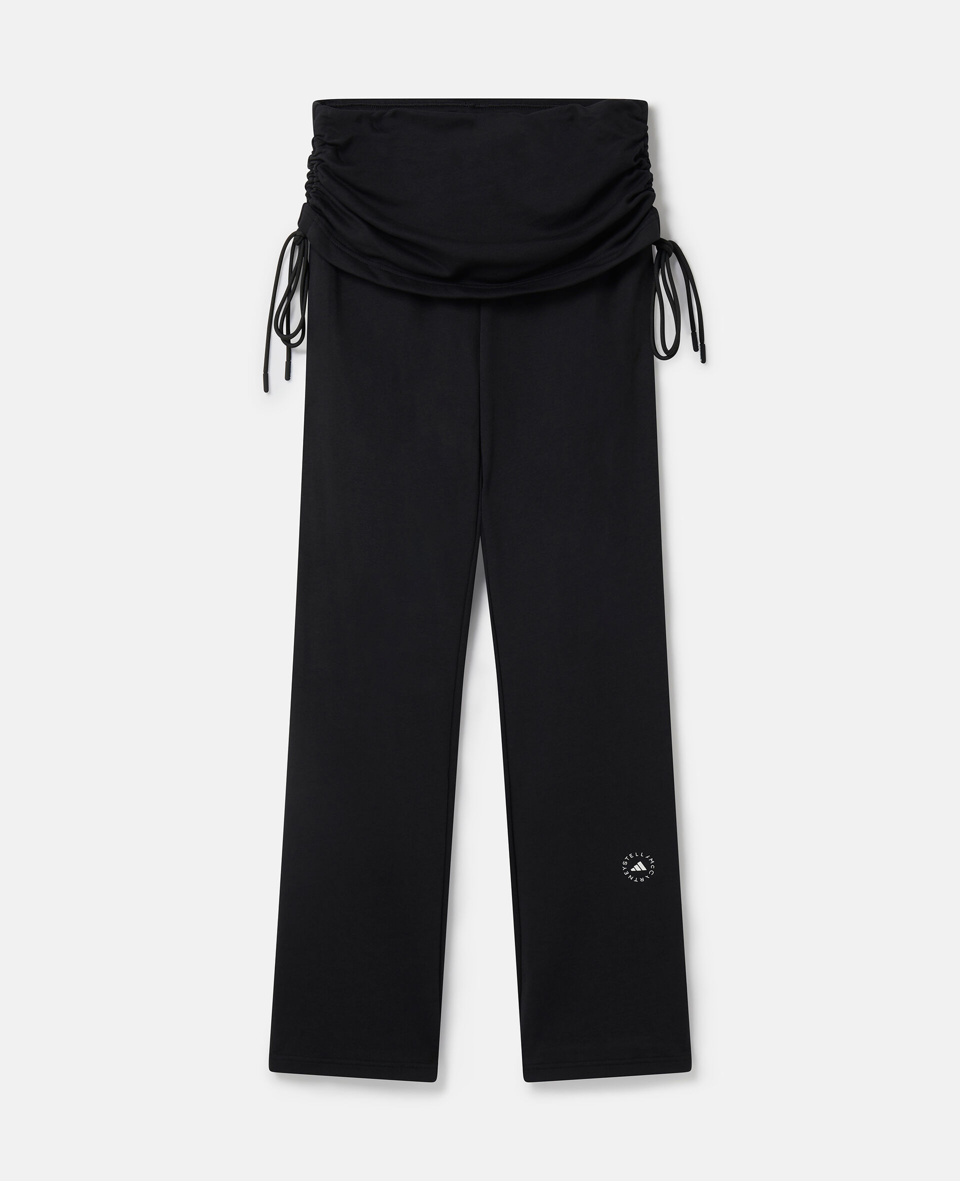 TrueCasuals Rolltop Trousers-Black-model