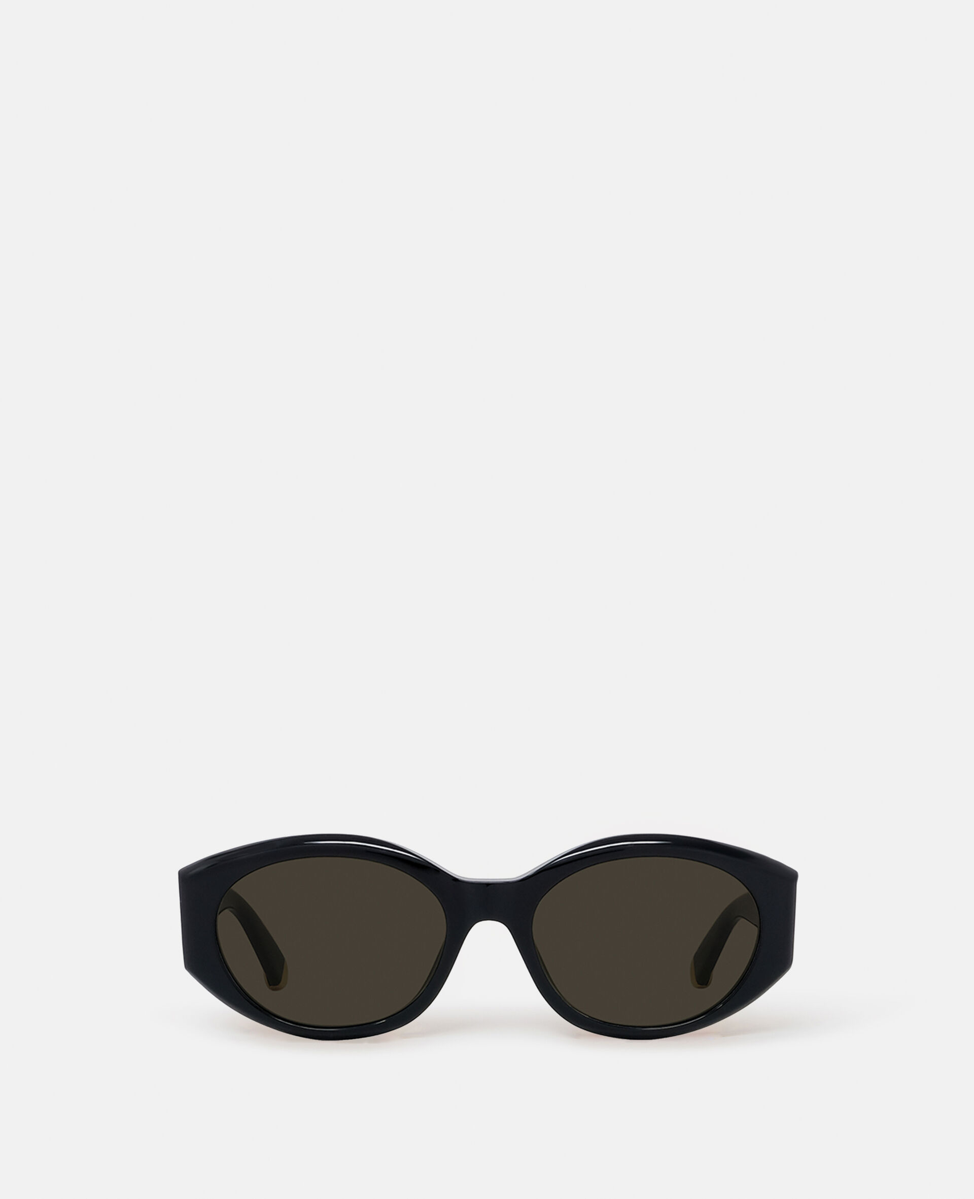 Falabella Oval Sunglasses-Black-large image number 0