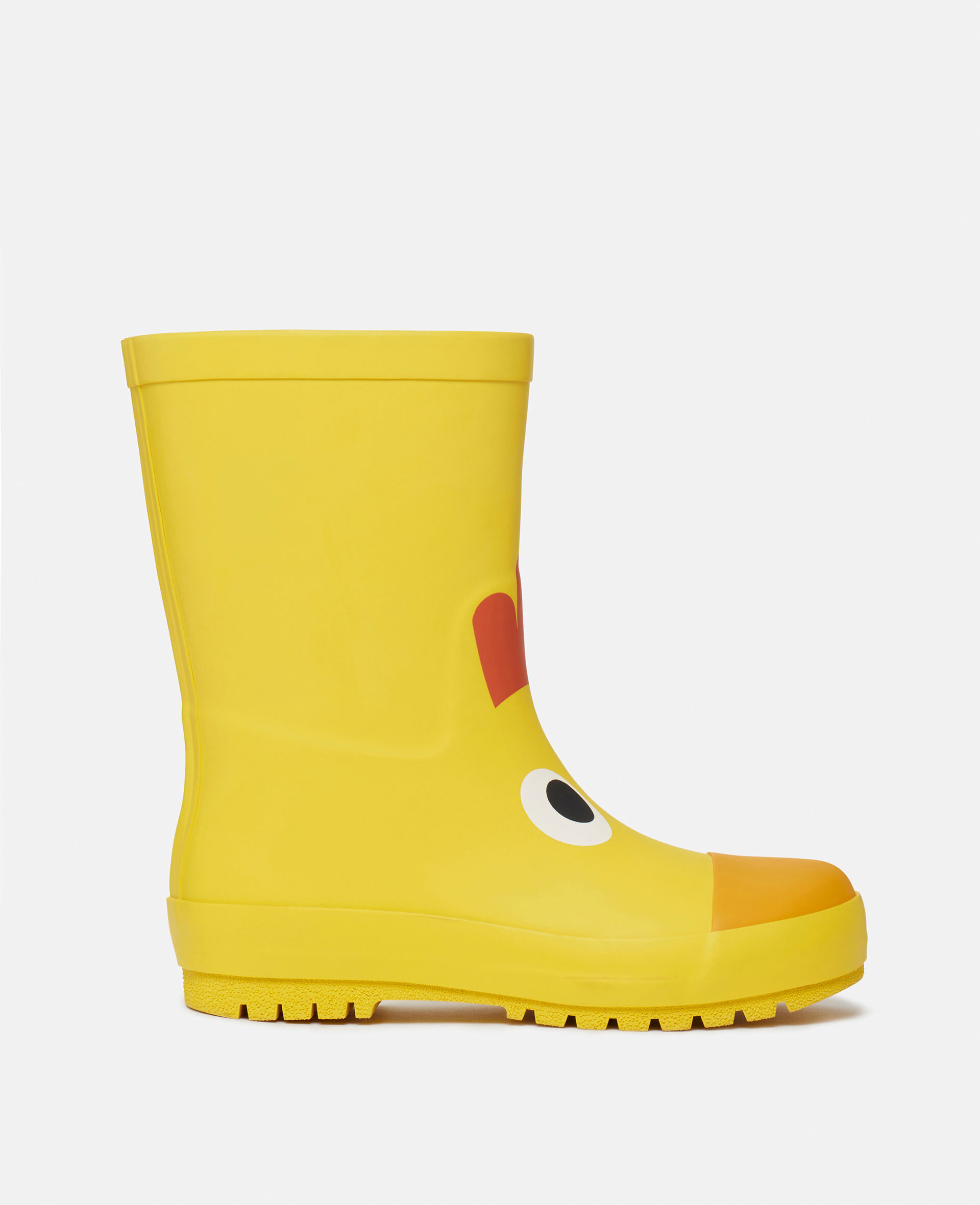 Chicken Graphic Wellies-Yellow-large image number 0