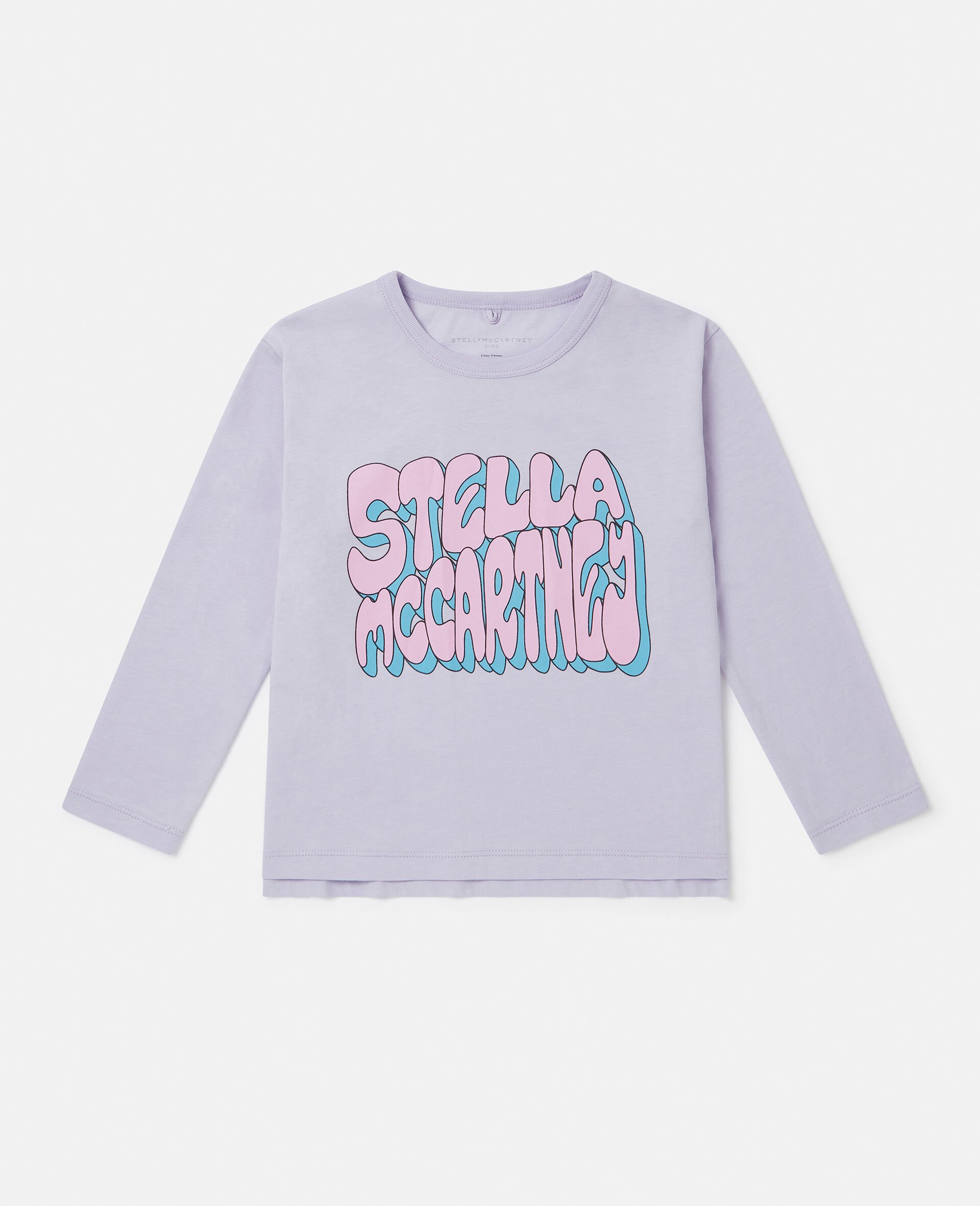 Stella Graphic Long-Sleeve T-Shirt-Purple-large image number 0