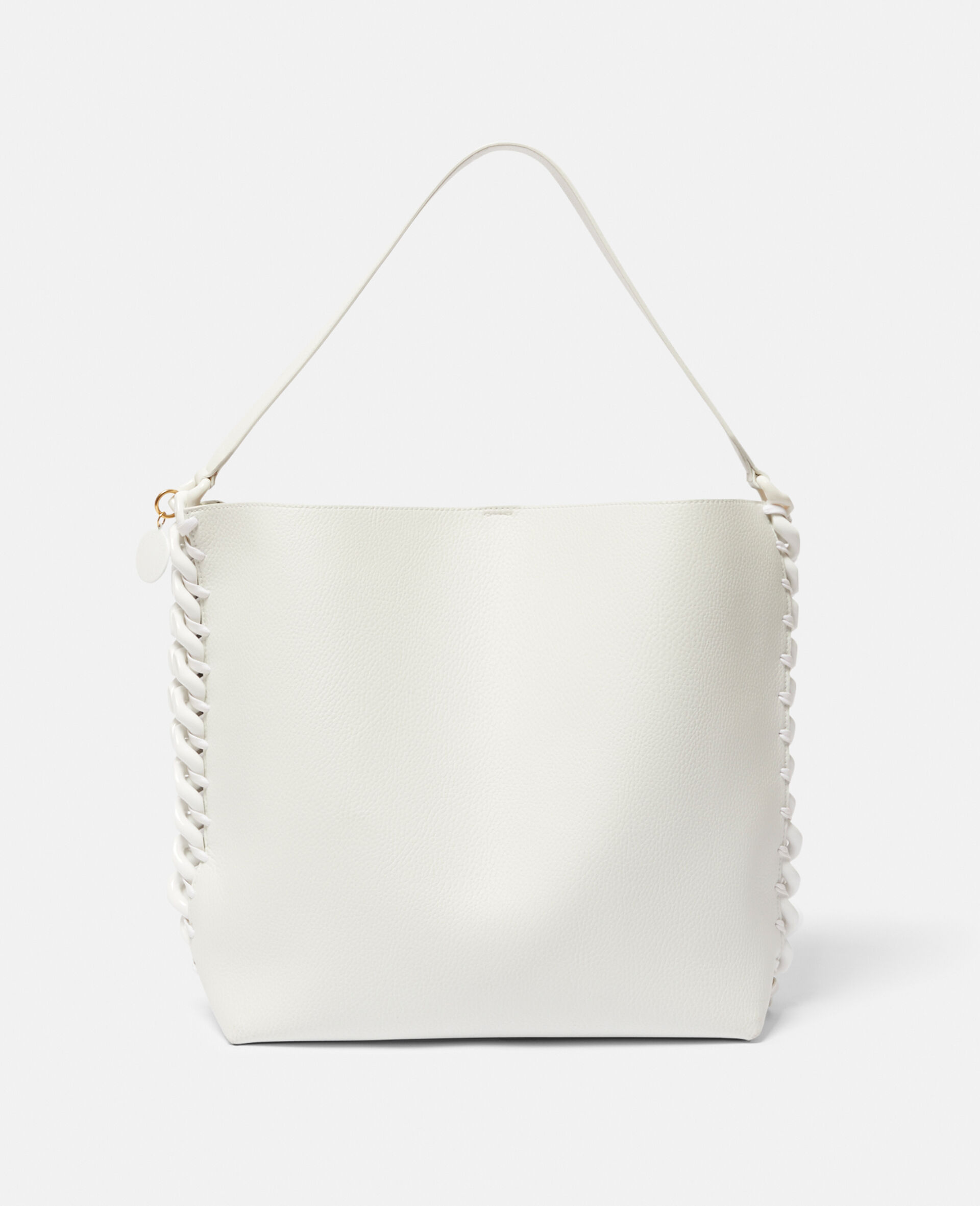 Stella Mccartney Frayme Grainy Alter Mat Tote Bag