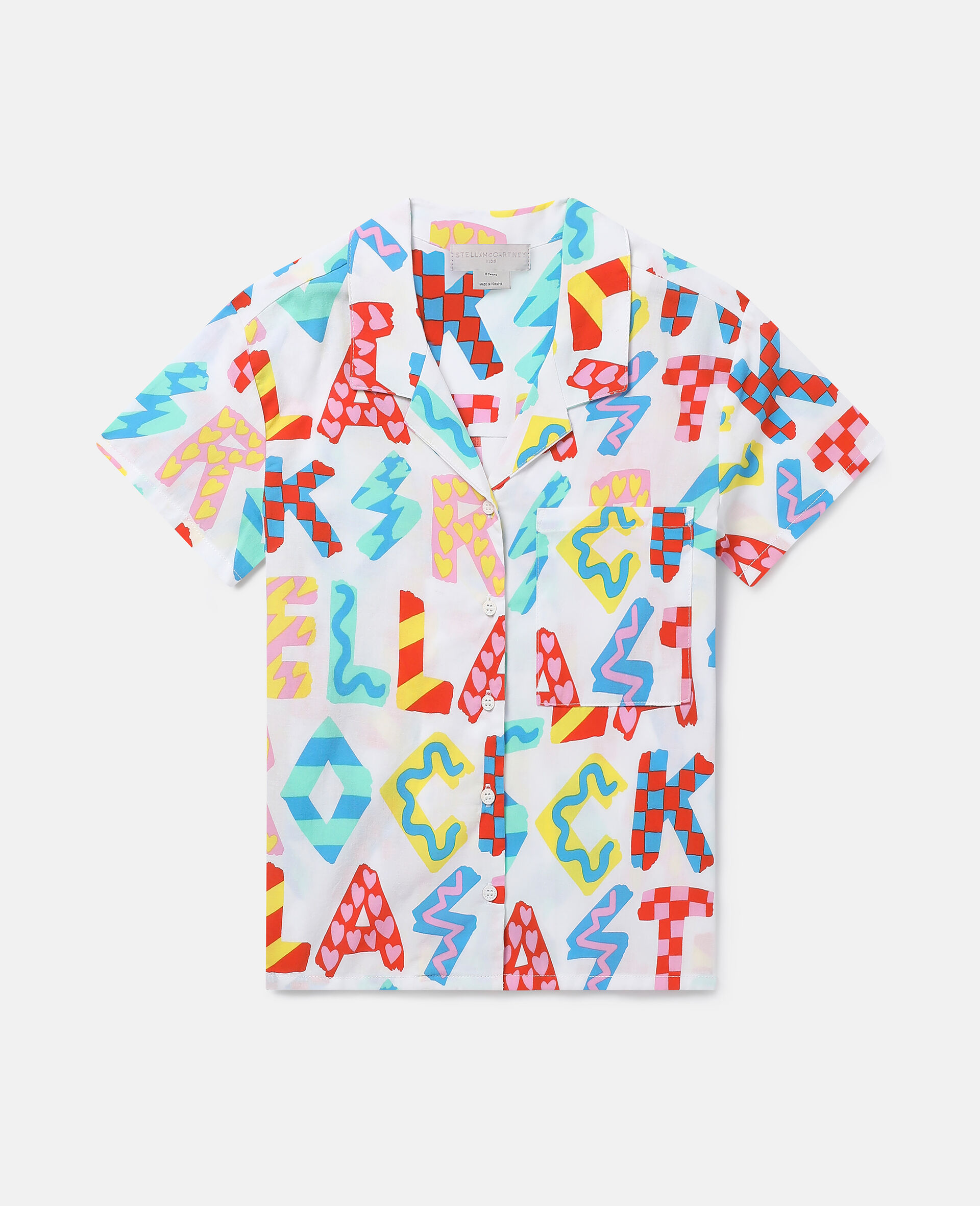 Stella Rocks Short Sleeve Shirt-Multicolored-model