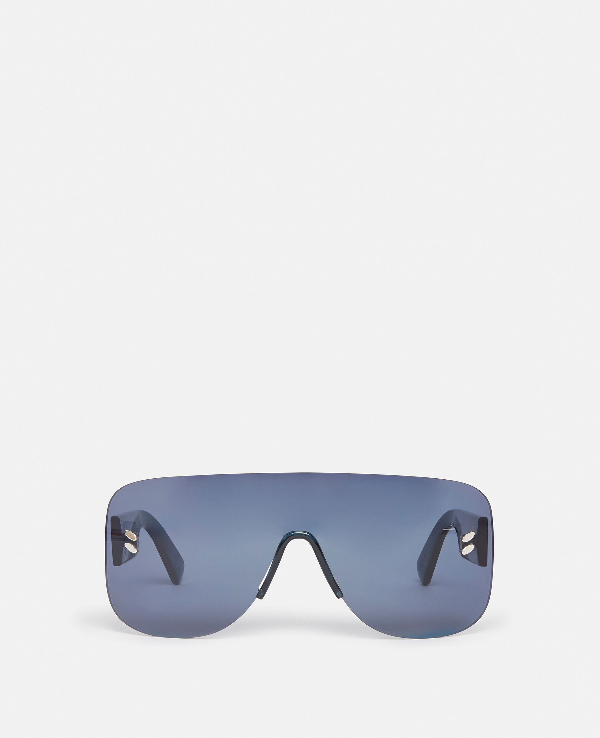 Logo Stud Aviator Sunglasses-Blau-large image number 0