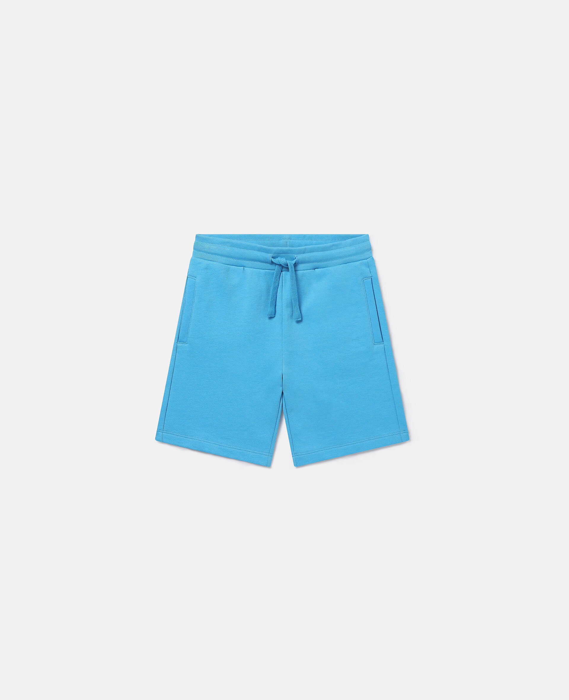 Drawstring Shorts-蓝色-large image number 0