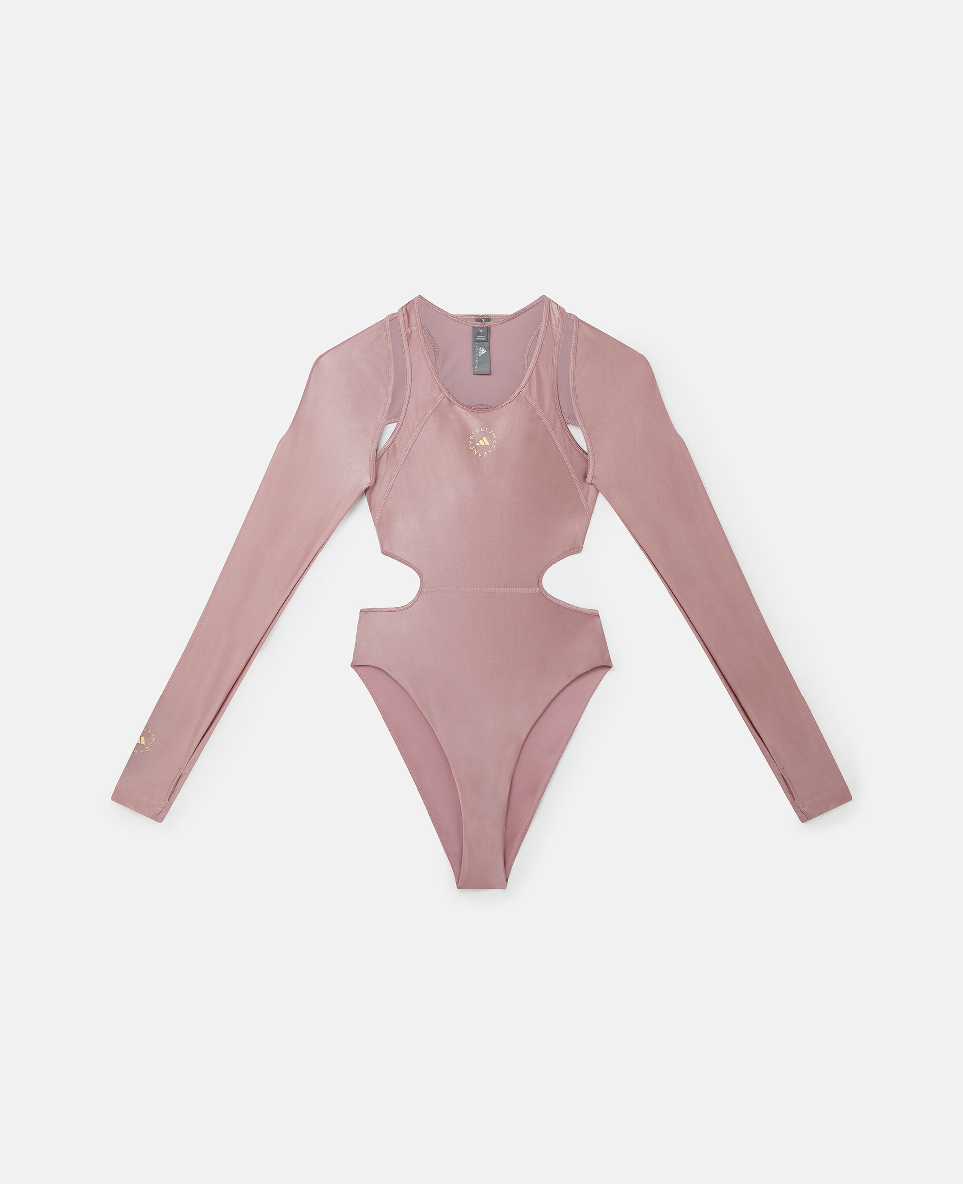 TruePurpose Cut-Out Training Leotard-Pink-large image number 0