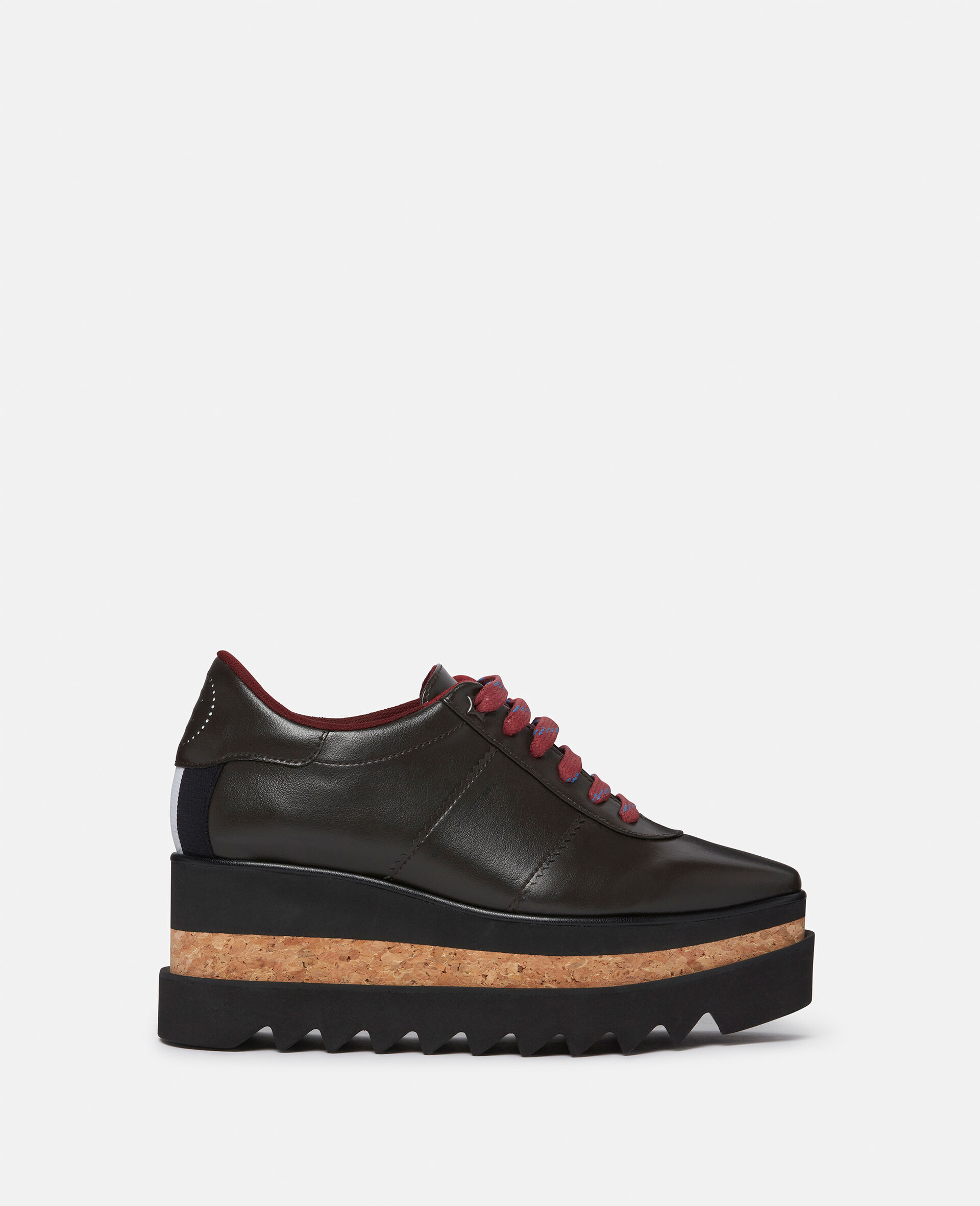 Sneak-Elyse Platform Sneakers-Brown-large image number 0