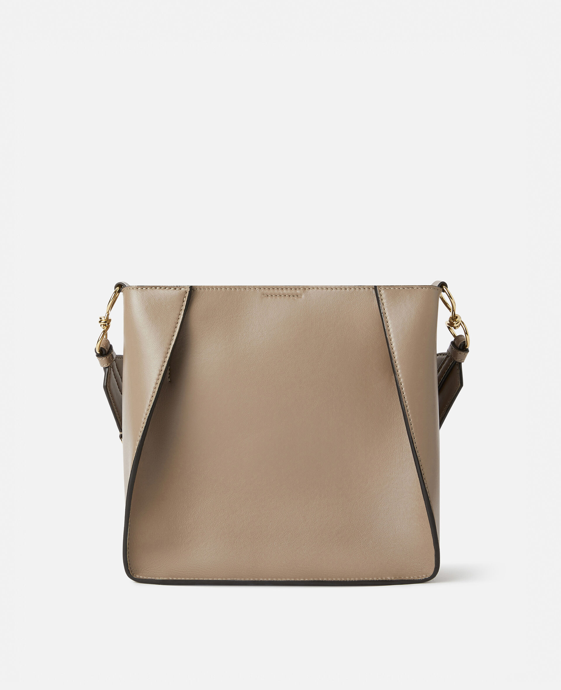 Logo Crossbody Bag-Beige-model