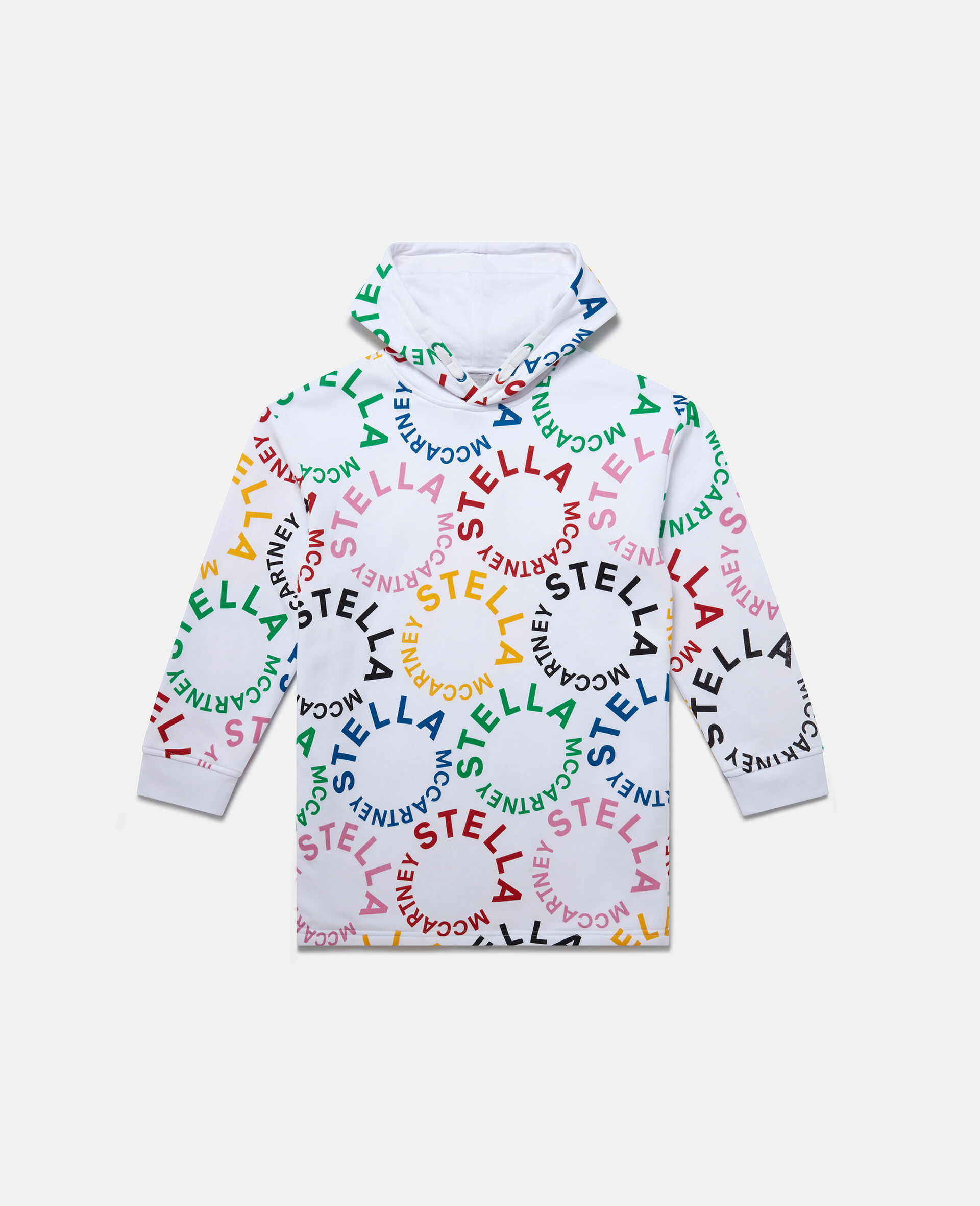 Rainbow Logo Hoodie-Multicoloured-large image number 0