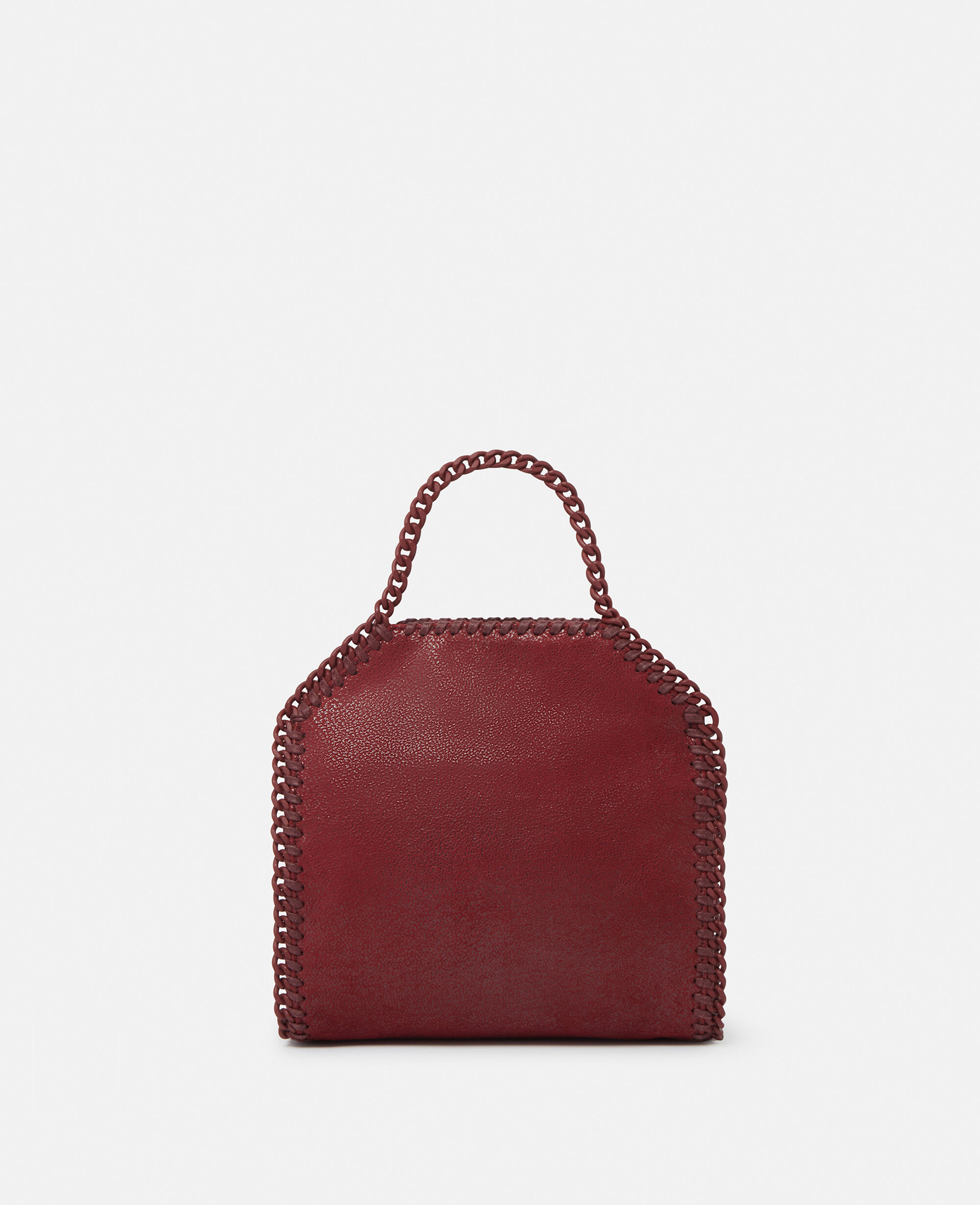 STELLA MCCARTNEY ファラベラ タイニー エナメル トートバッグ Women ルビーレッド ファラベラ タイニー エナメル トートバッグ