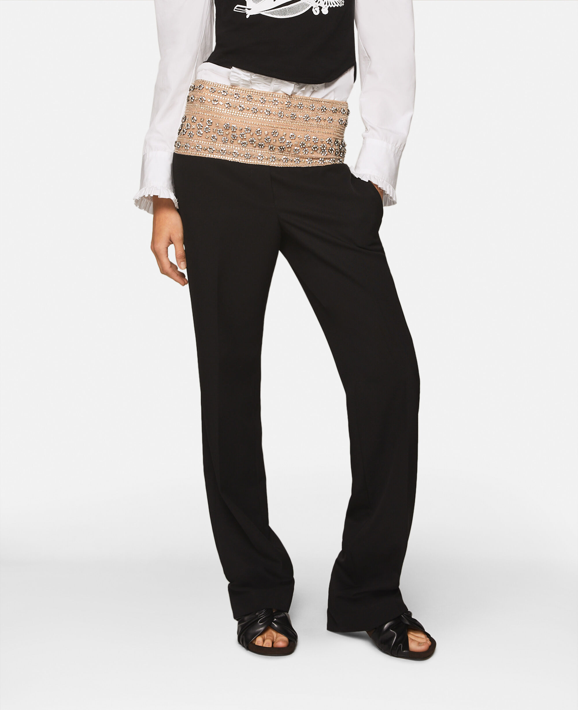 Women's Trousers & Shorts | Cropped & Tailored | Stella McCartney CA