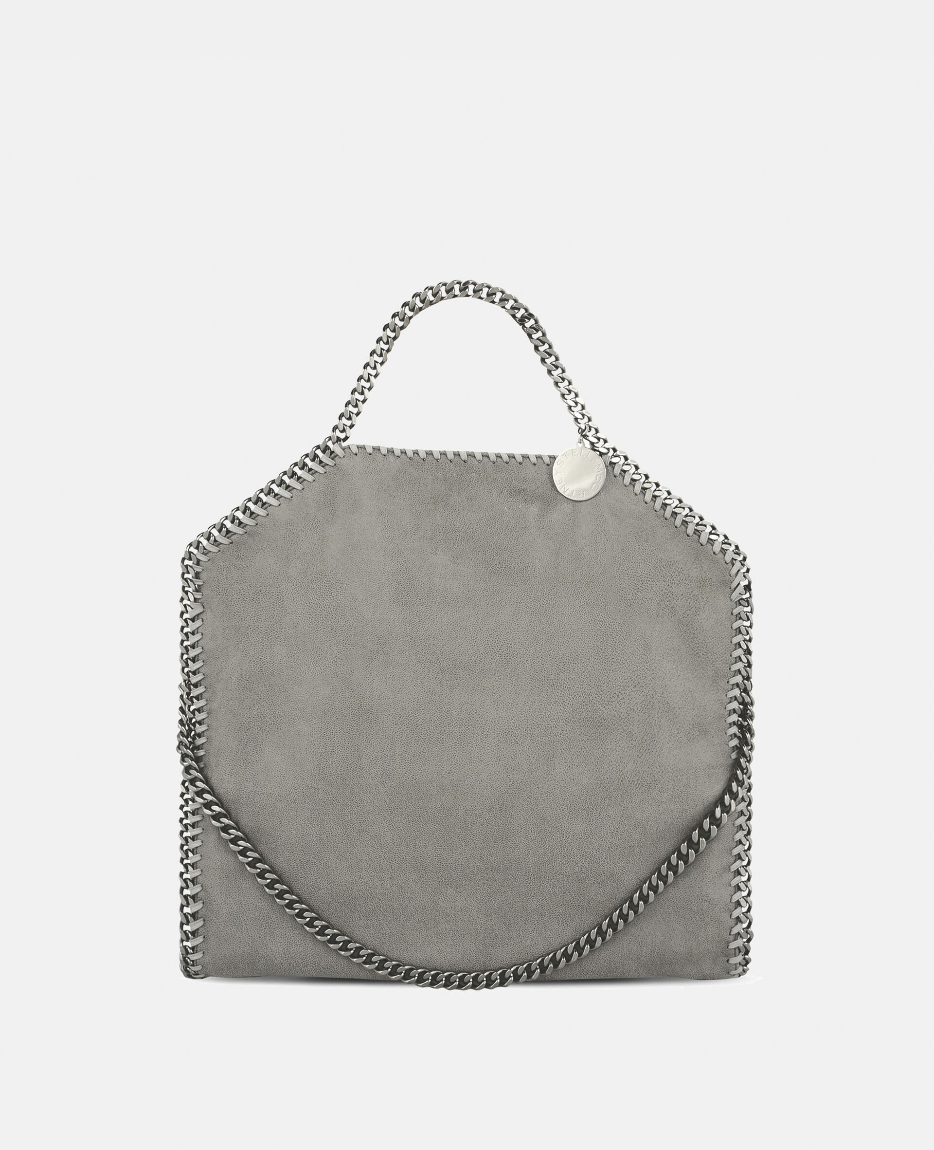 Women Grey Falabella Mini Tote Bag