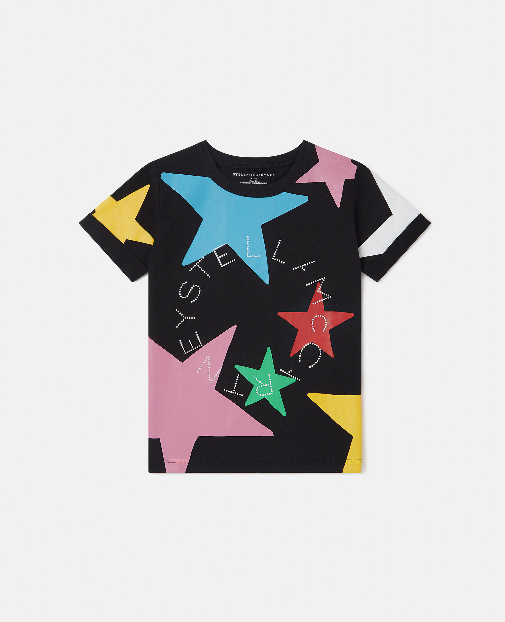 Star Pattern Logo T-Shirt-Multicoloured-large image number 0