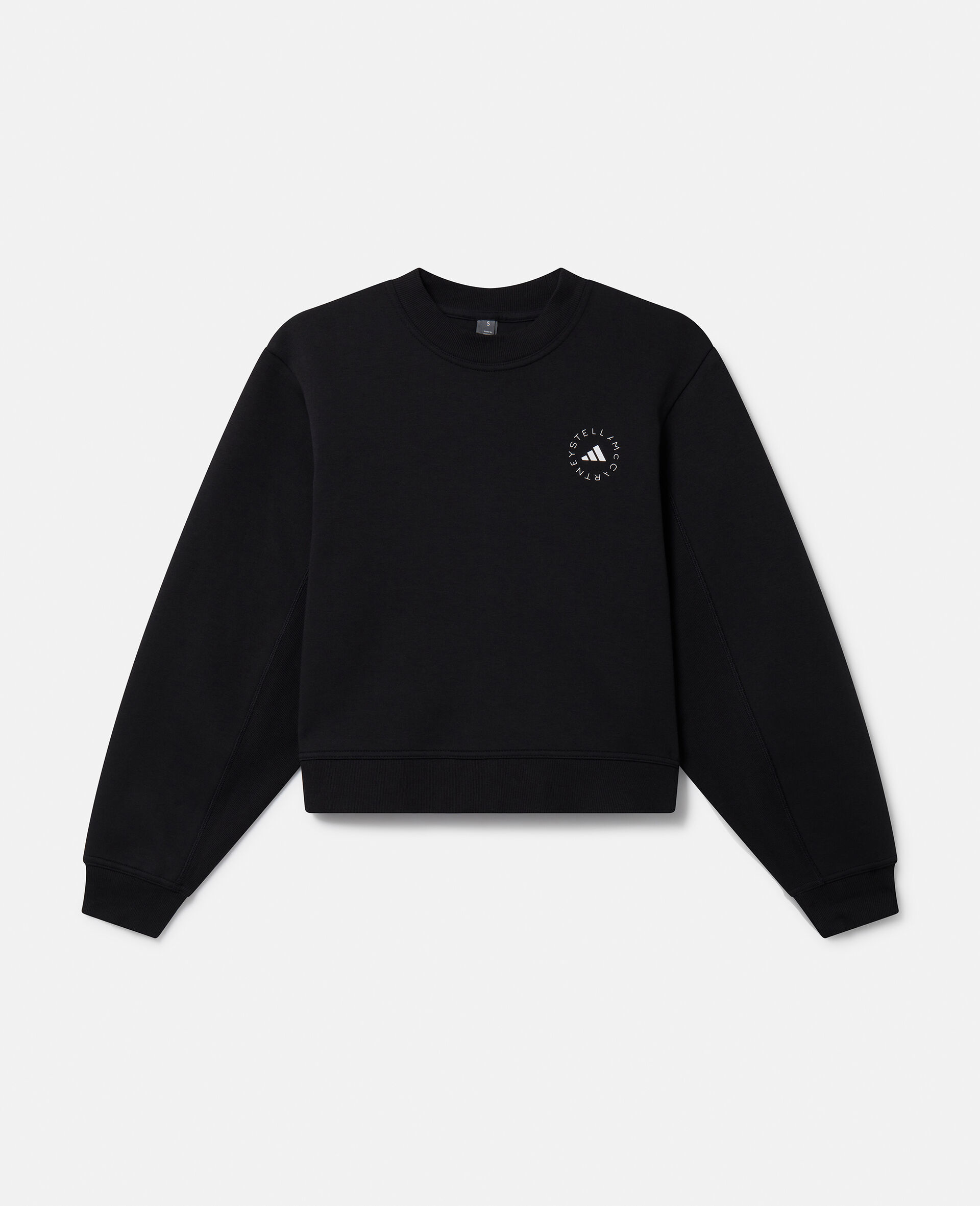 TrueCasuals Crewneck Sweatshirt-Black-large image number 0