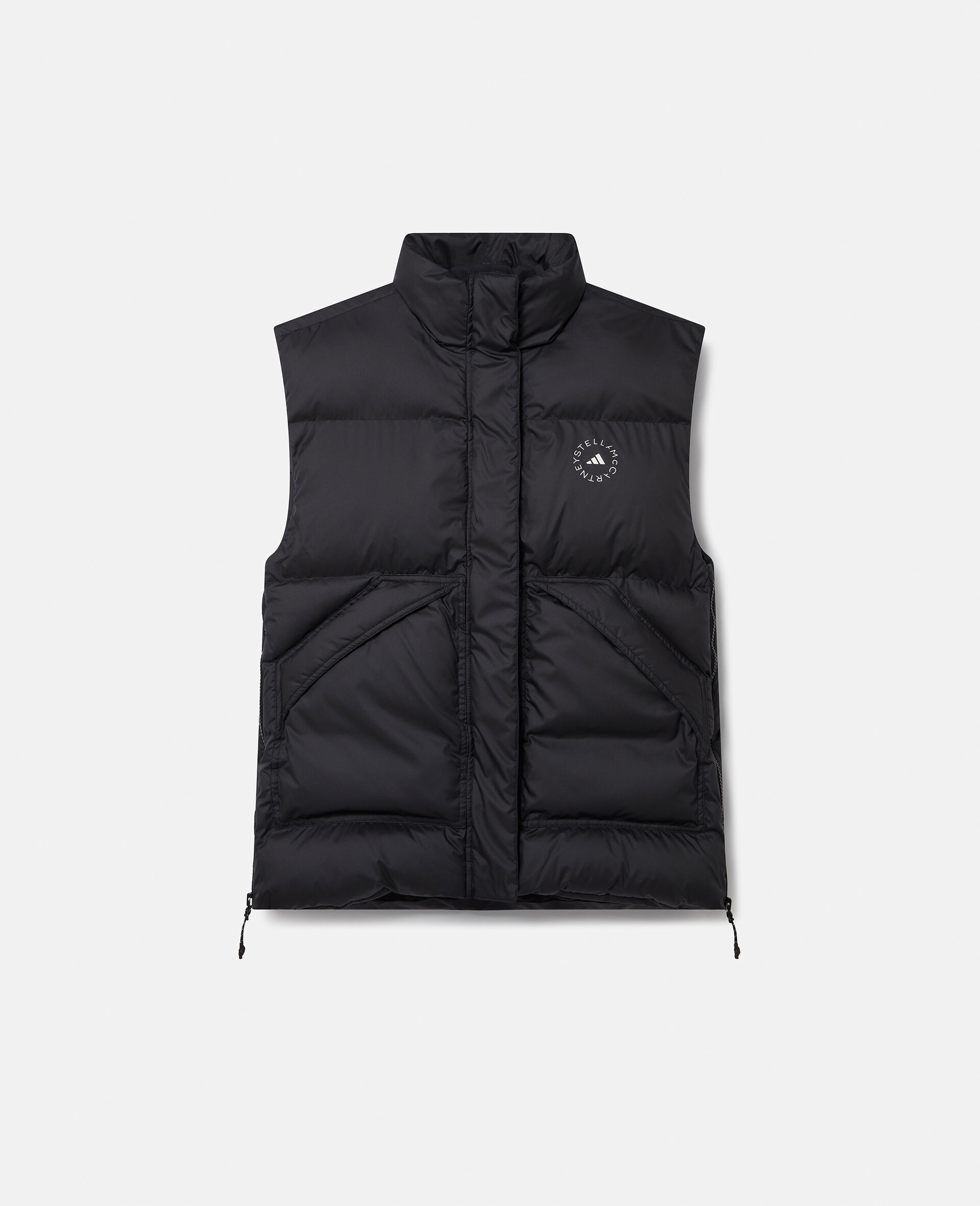 TrueNature Padded Gilet-Black-large image number 0