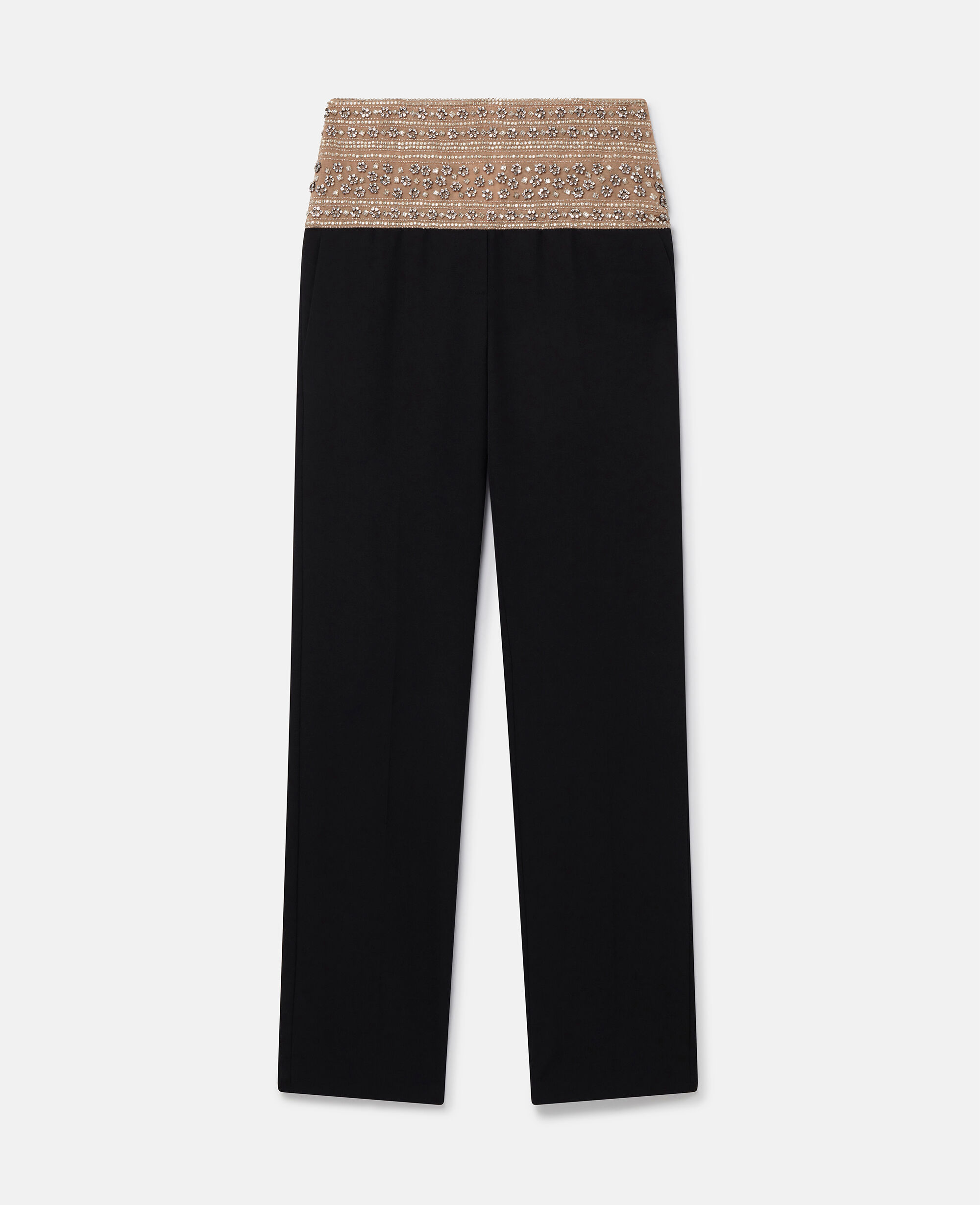 Haylee Hand-Embellished Sequin Double Crepe Sablé Trousers | Michael Kors  Canada