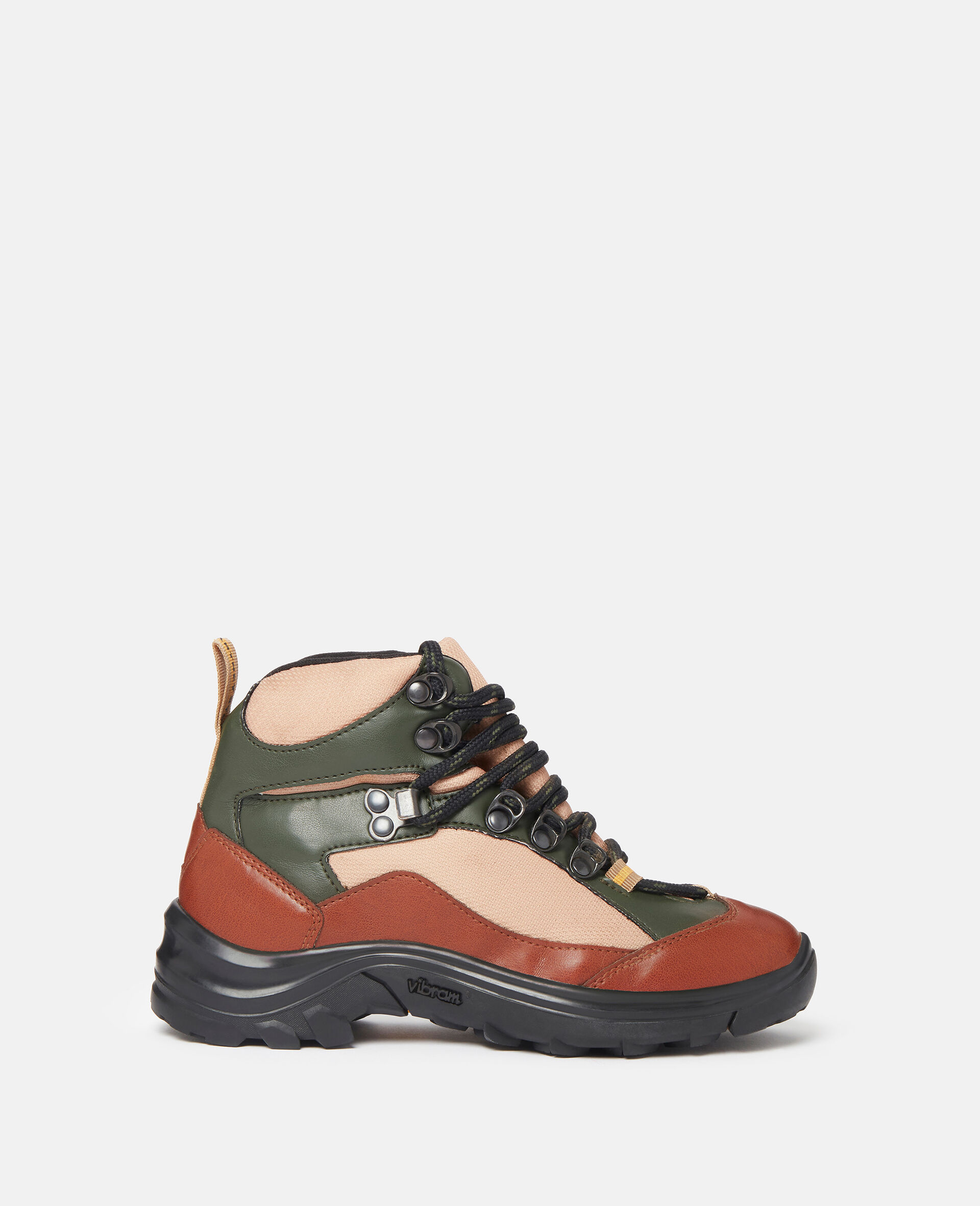 Lace-Up Walking Boots-Multicolour-large image number 0