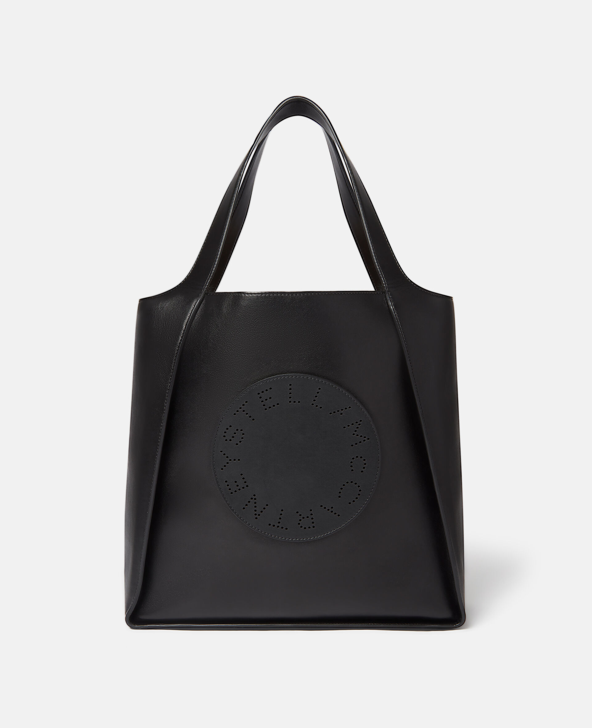 Borsa tote quadrata Stella Logo-Nero-large image number 0