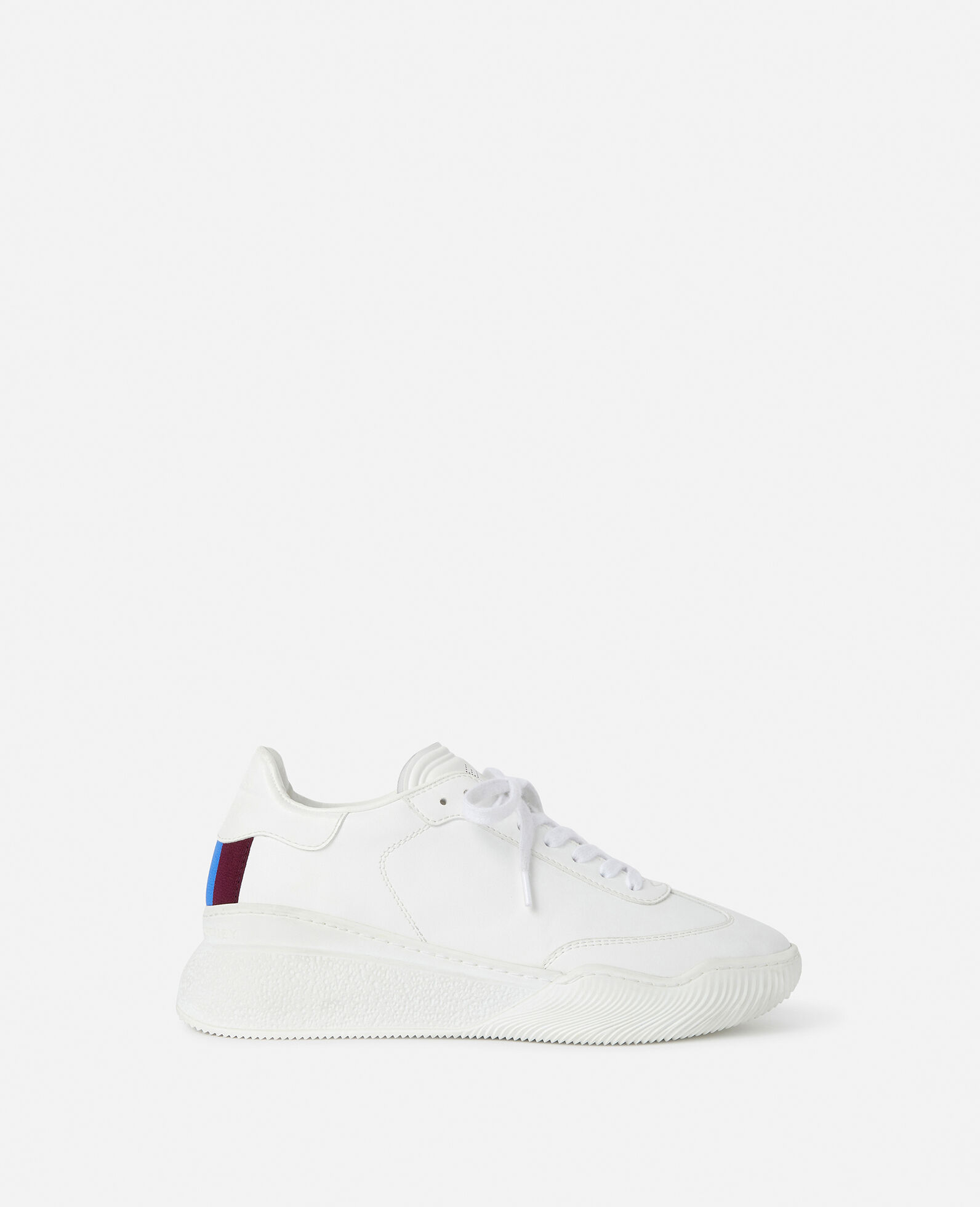 Stella Mccartney Loop Lace-up Sneakers In Ecru