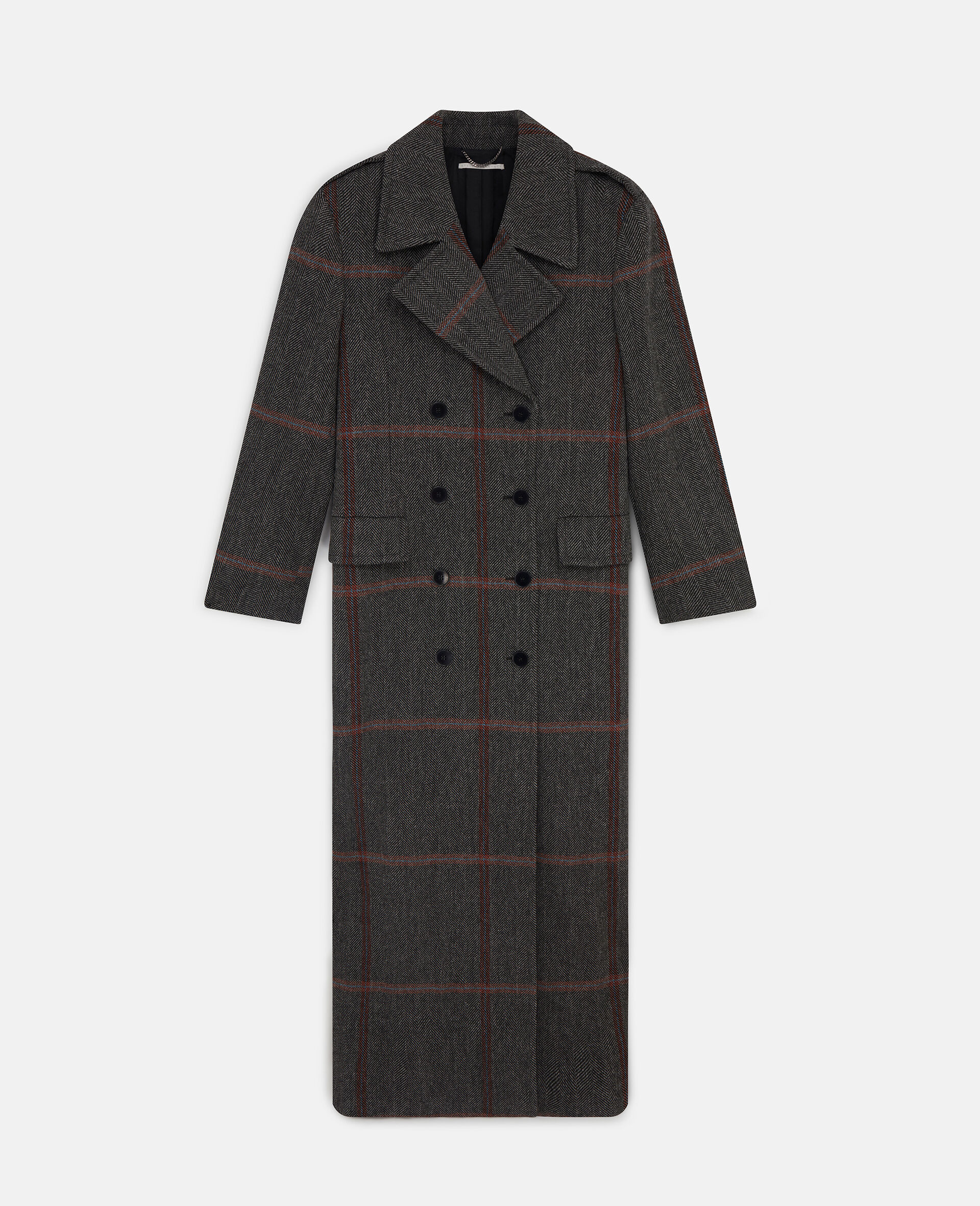 Women's Winter Wool Dress Coat Double Breasted Pea Coat Long Trench Coat
