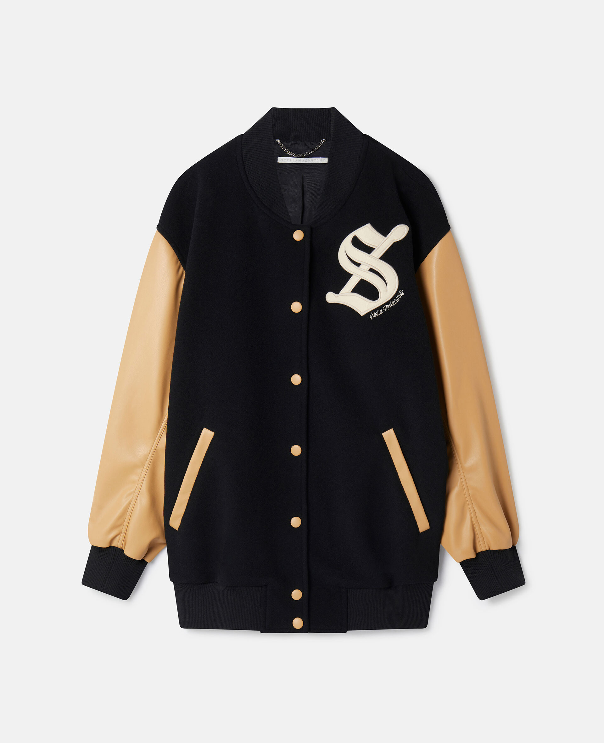 Bomber 'S' Letterman-Nero-large image number 0