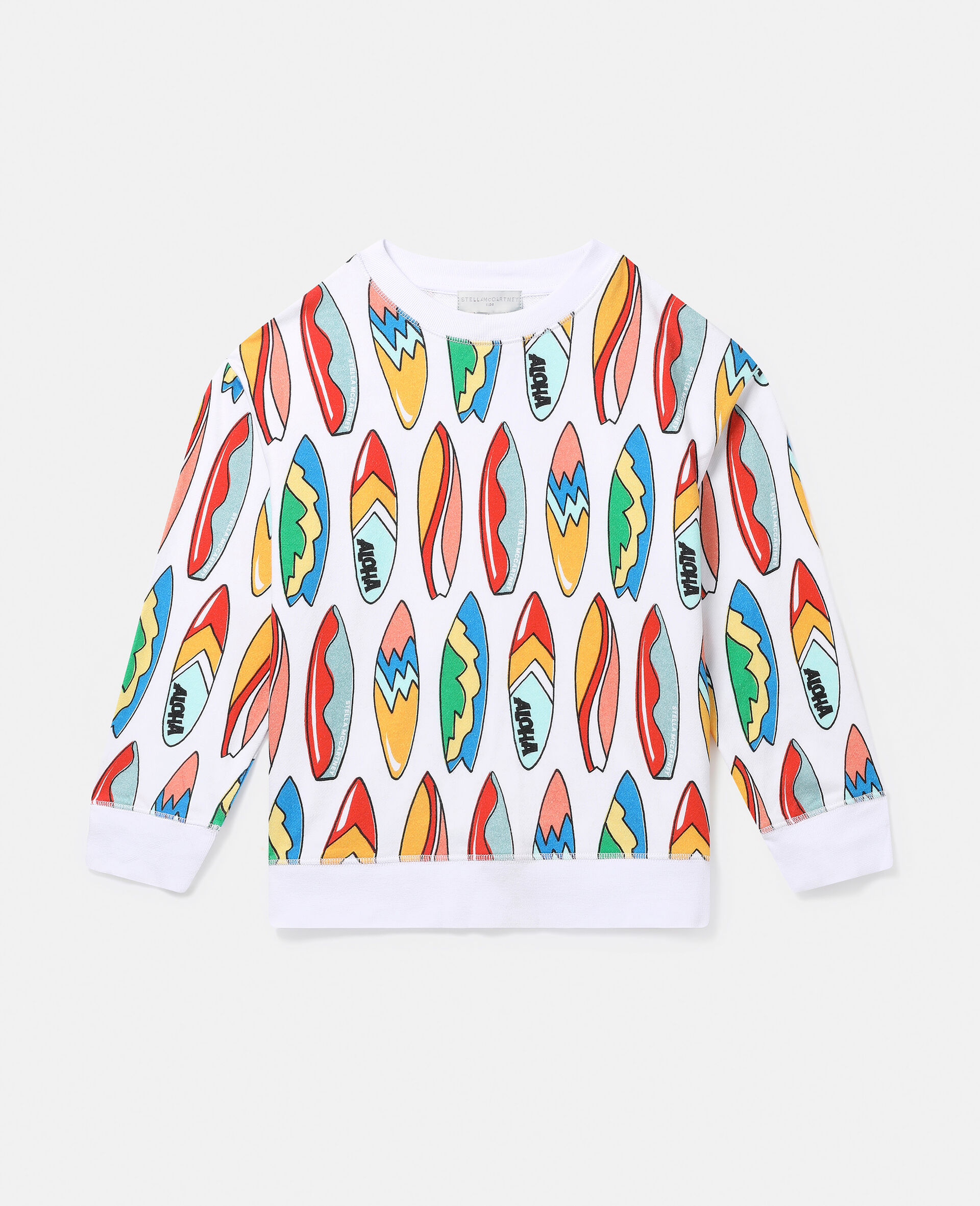 Sweatshirt mit Surfboard-Print-Bunt-large image number 0