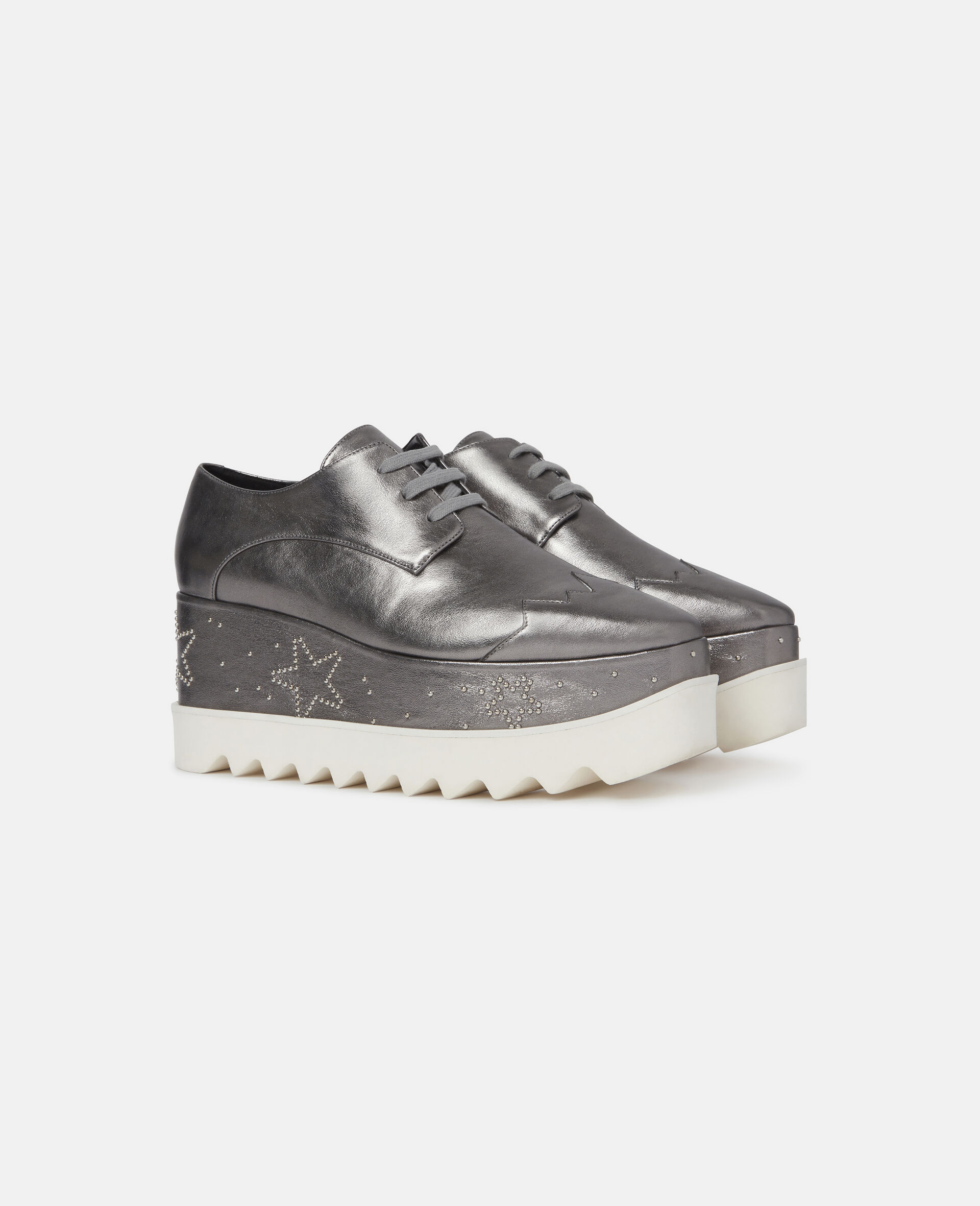 Women Silver Elyse Platforms