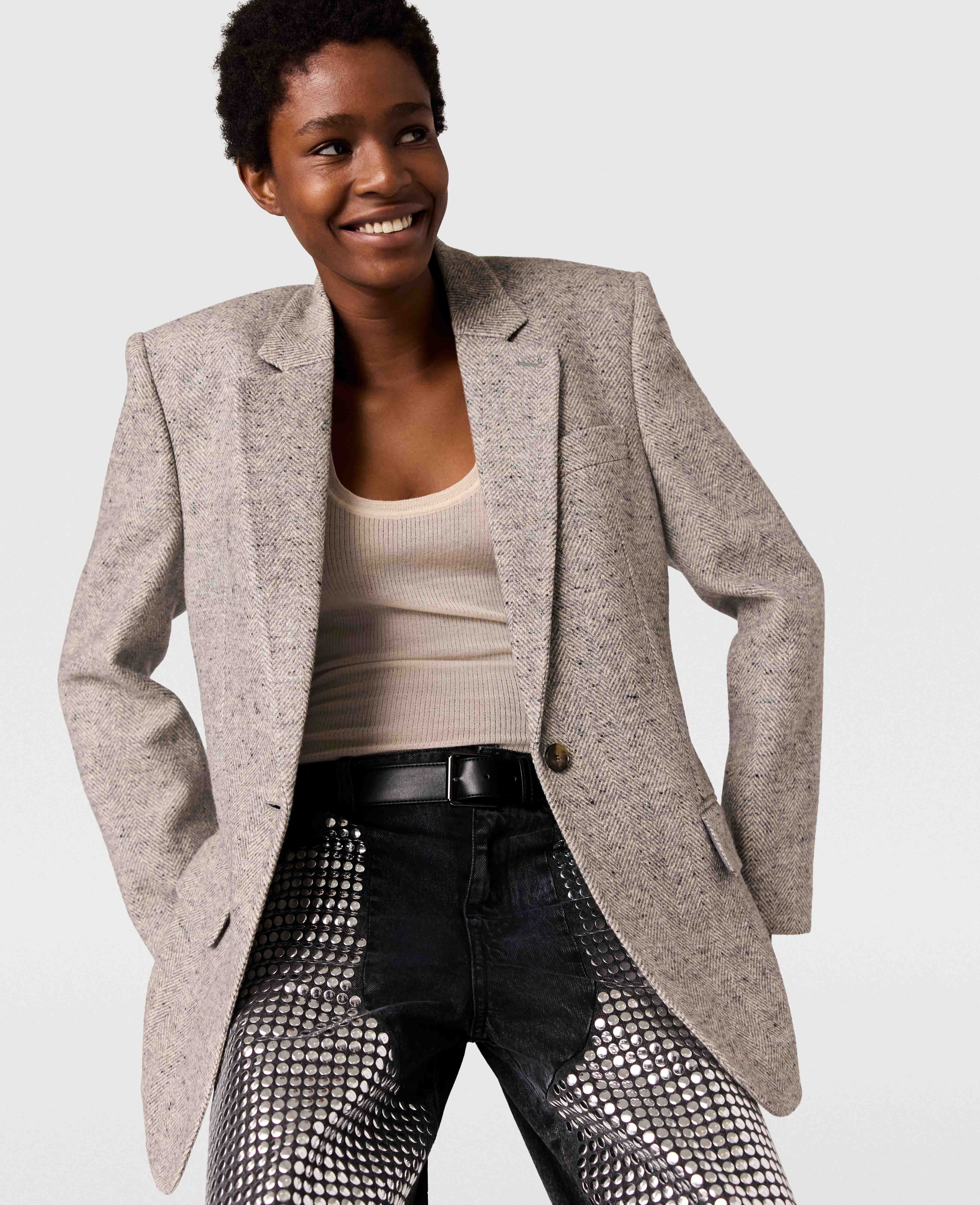 Stella McCartney フリル ジャケット ブラック Women's Designer Coats & Jackets | Stella McCartney US