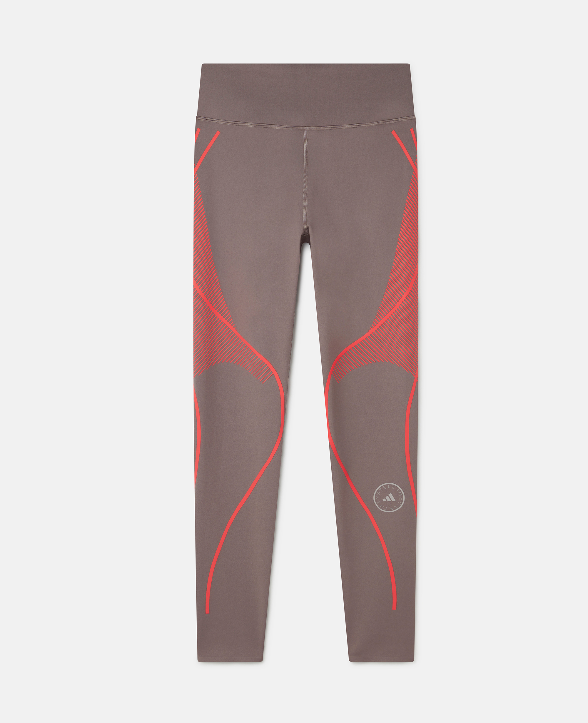 Shop Stella Mccartney Truepace Running Leggings In Charcoal