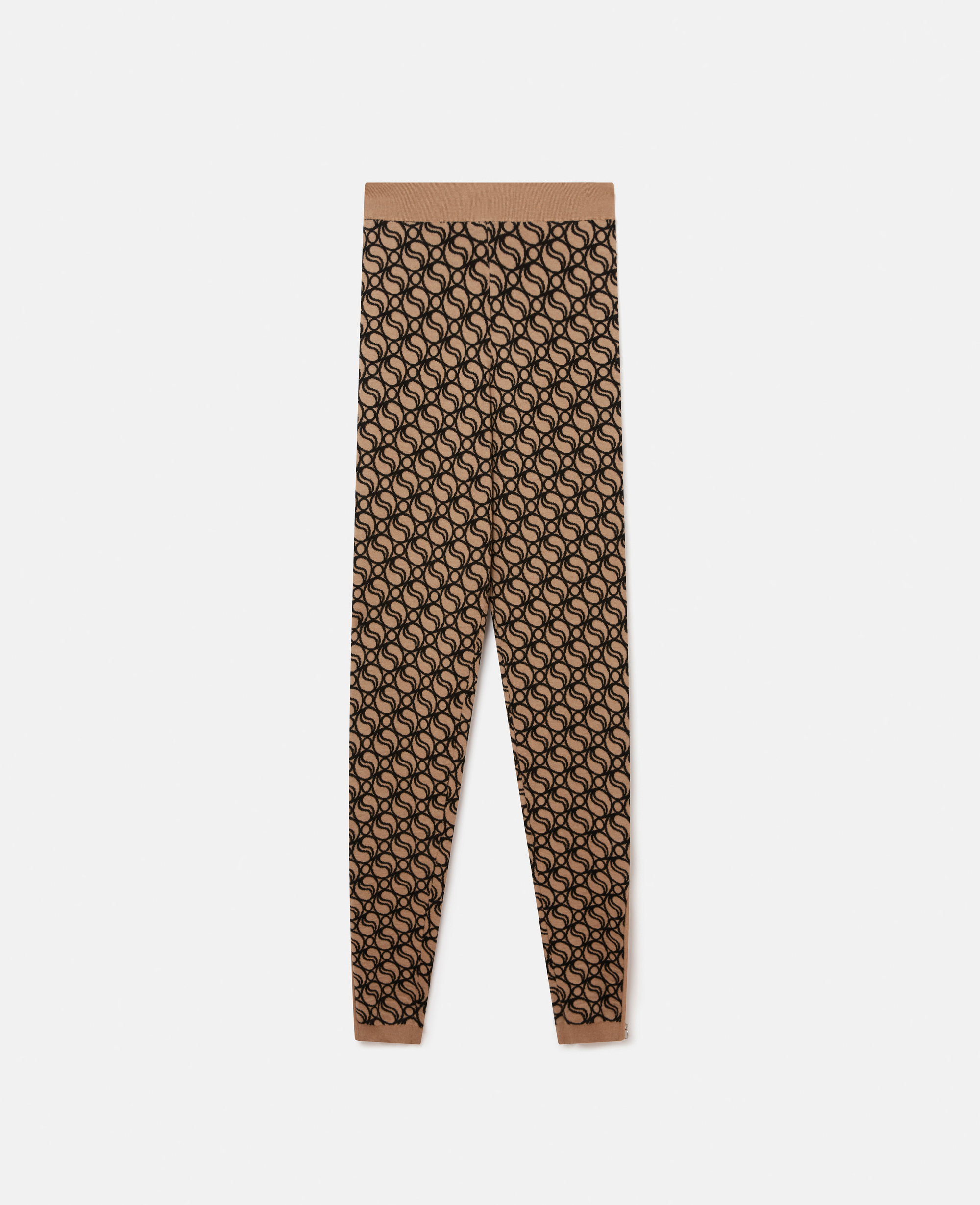 Stella Mccartney S-wave Knitted Trousers In Multicolour