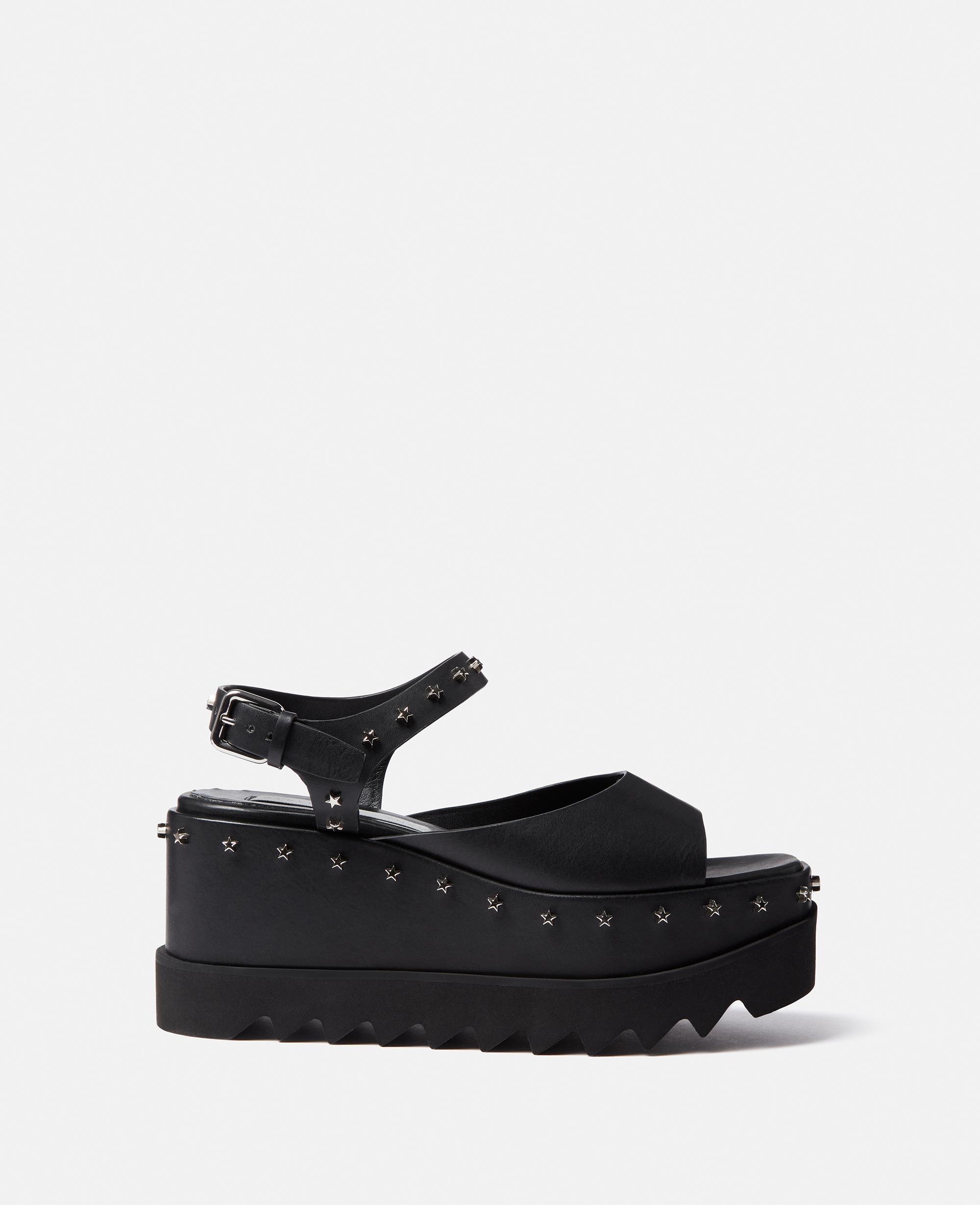 Stella Mccartney Elyse Star-studded Platform Sandals In Black | ModeSens