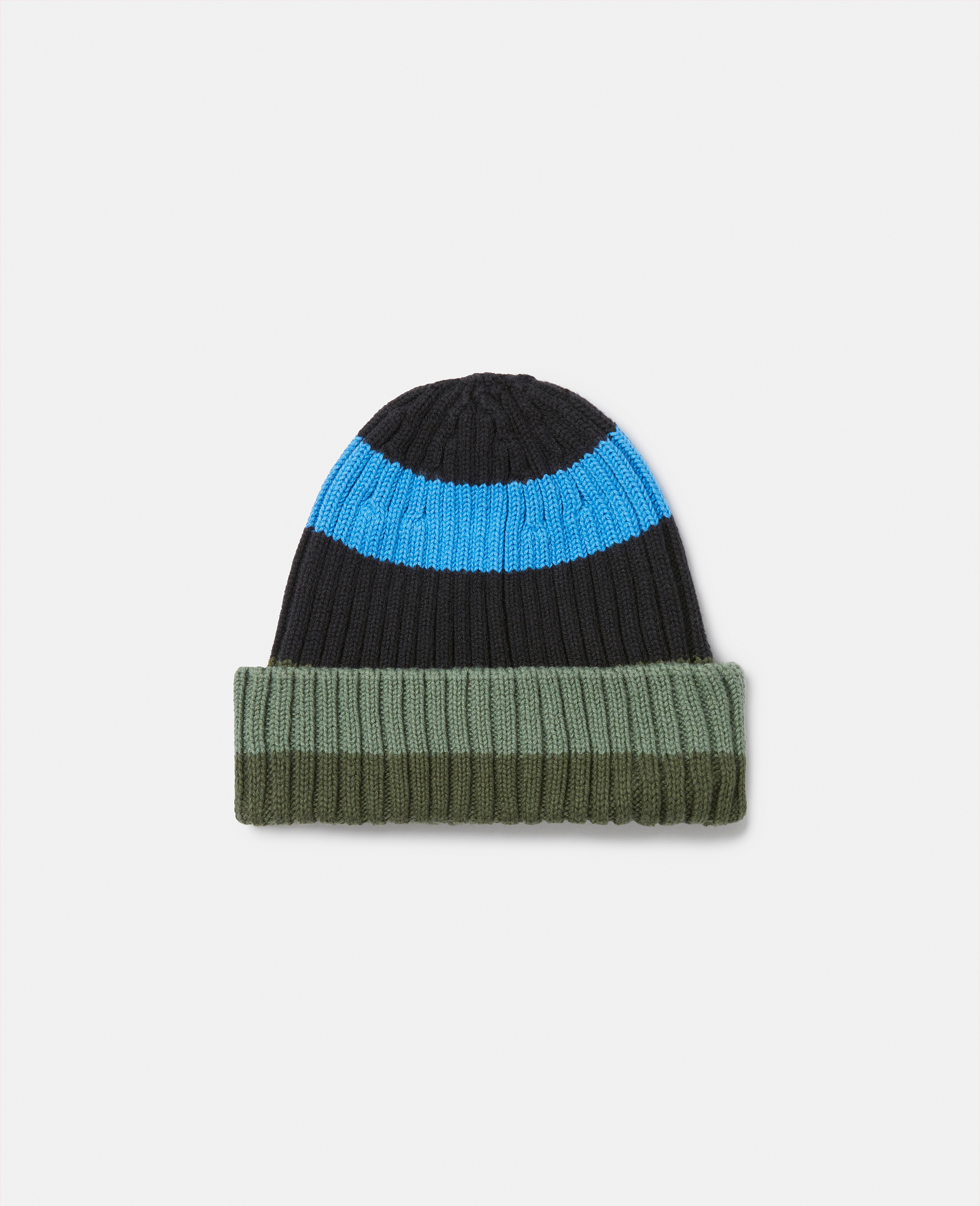 Stella Mccartney Kids' Striped Beanie Hat In Multi