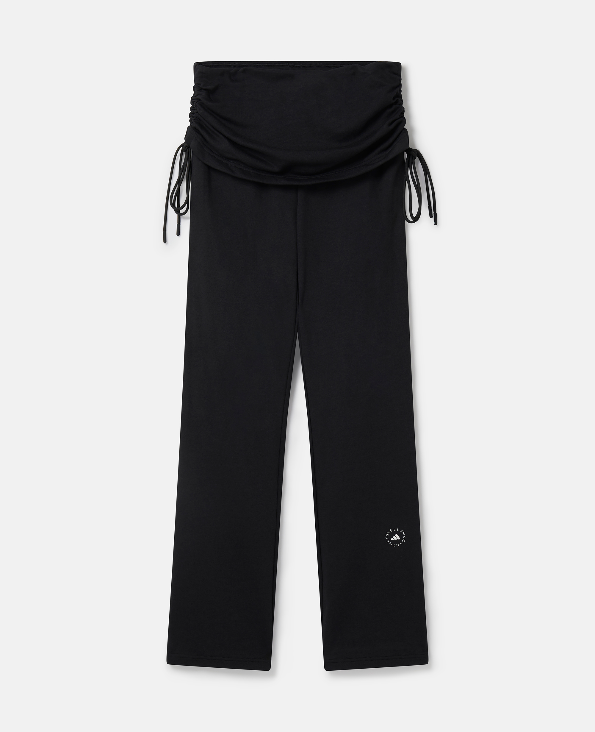 Shop Stella Mccartney Truecasuals Rolltop Trousers In Black