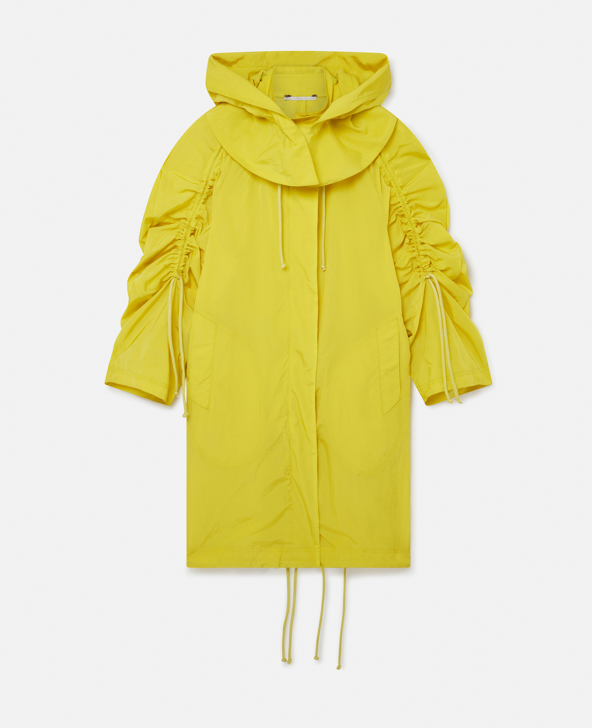 Stella Mccartney Close-the-loop Parka Jacket In Lime Green