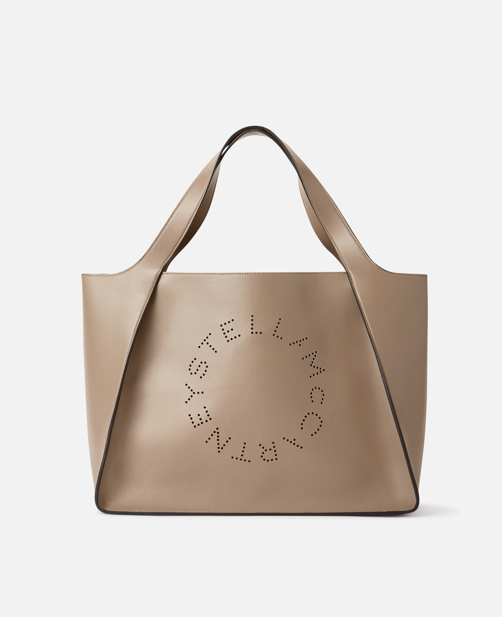 Stella Mccartney Stella Logo Tote Bag In Moss