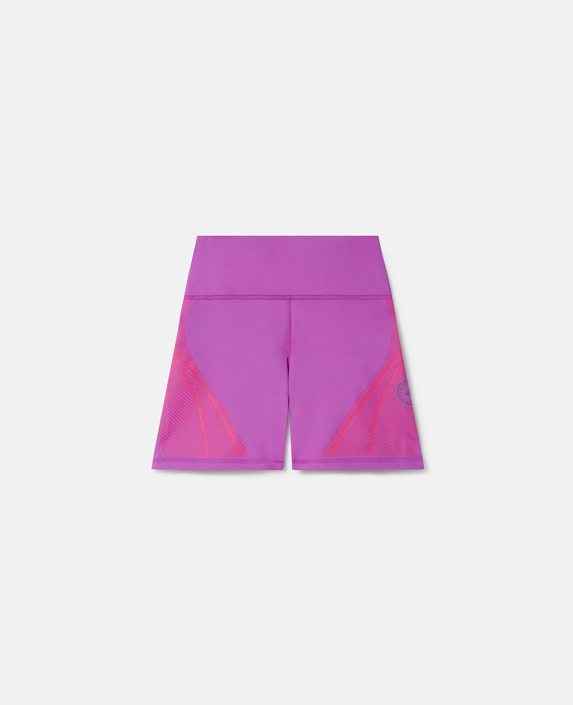 Shop Stella Mccartney Truepace Running Cycling Shorts In Shock Purple