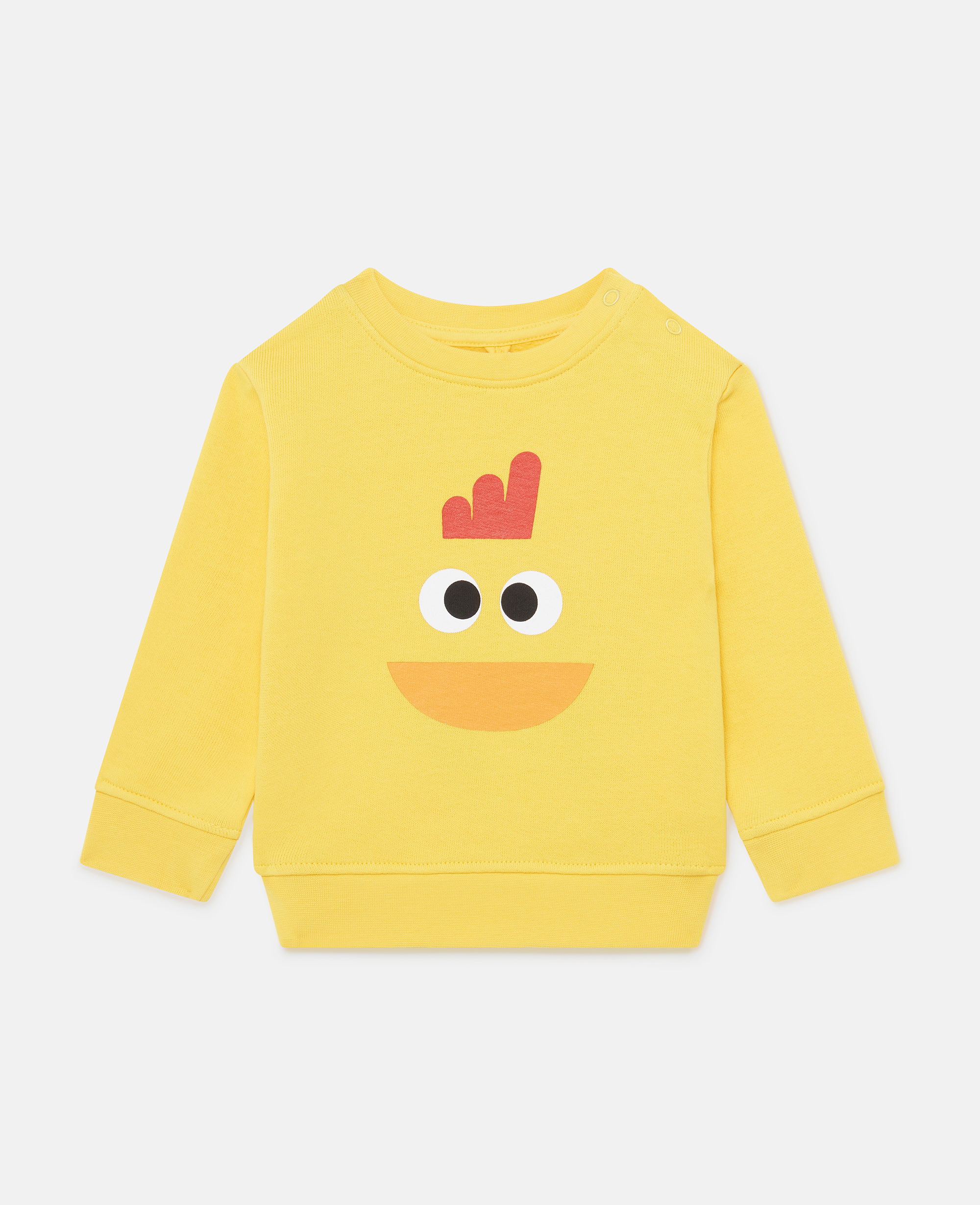 Shop Stella Mccartney Chicken Print Sweatshirt In Yellow