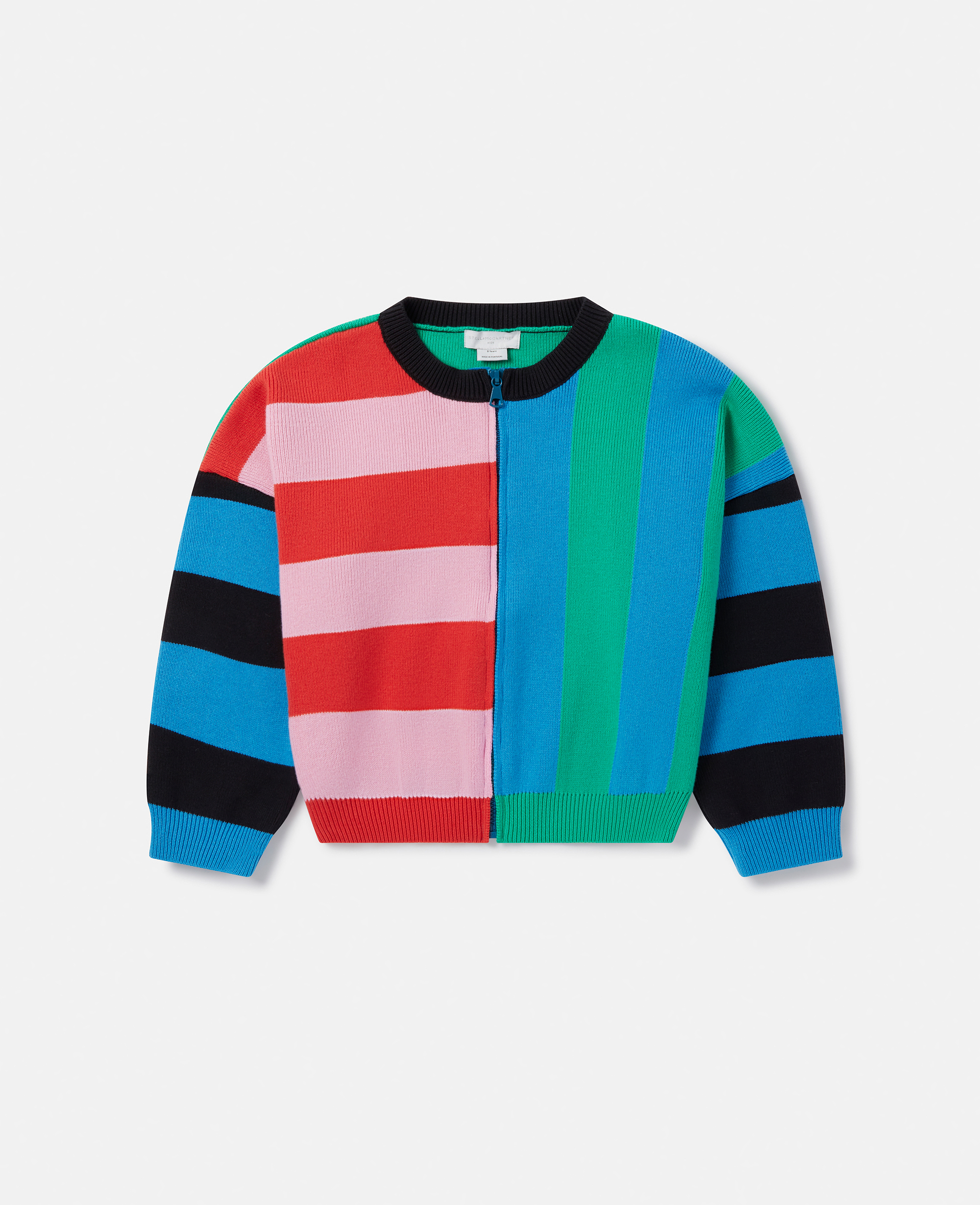 Stella Mccartney Variegated Stripe Jumper In Multicolour